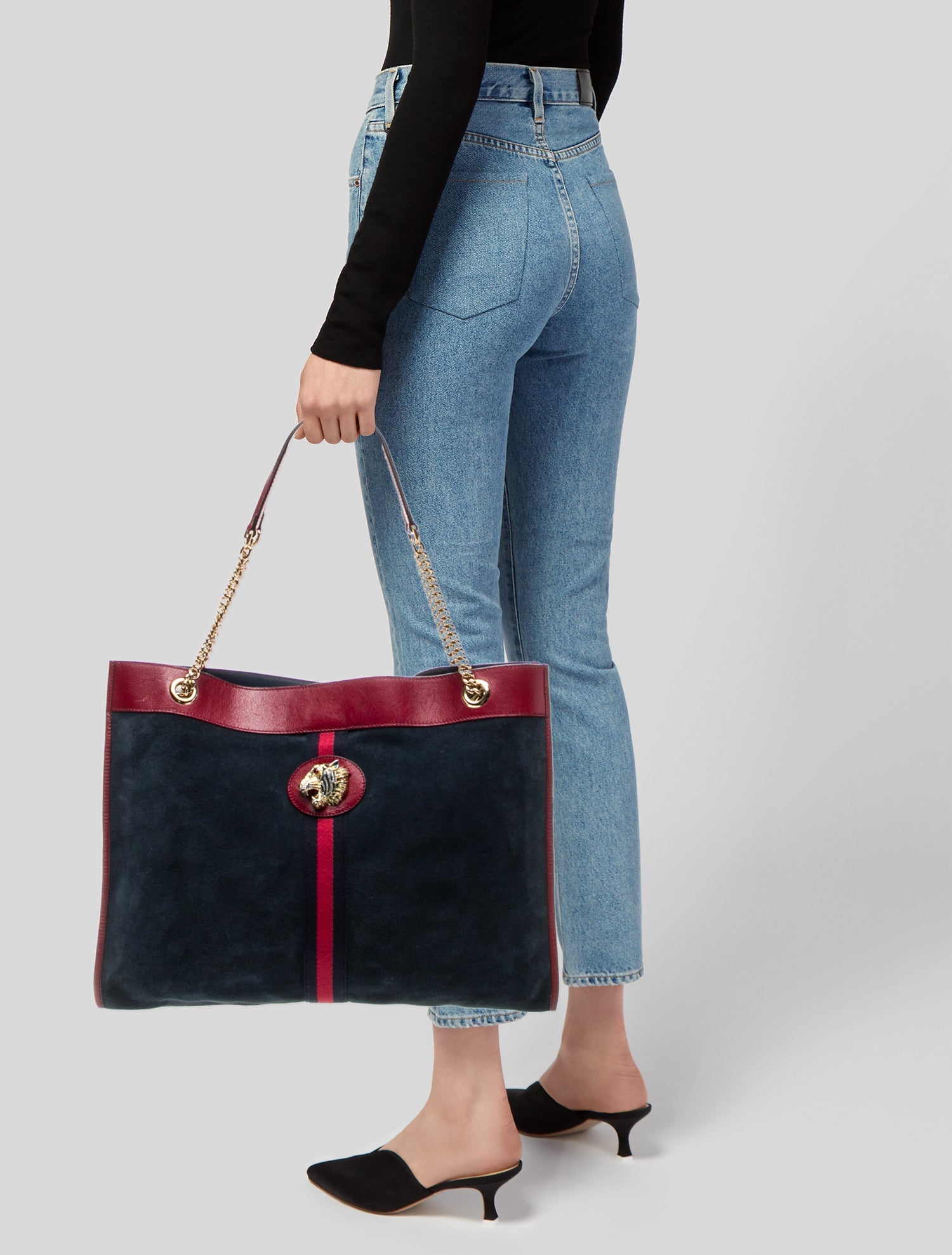 Gucci Sylvie Web Rajah Large