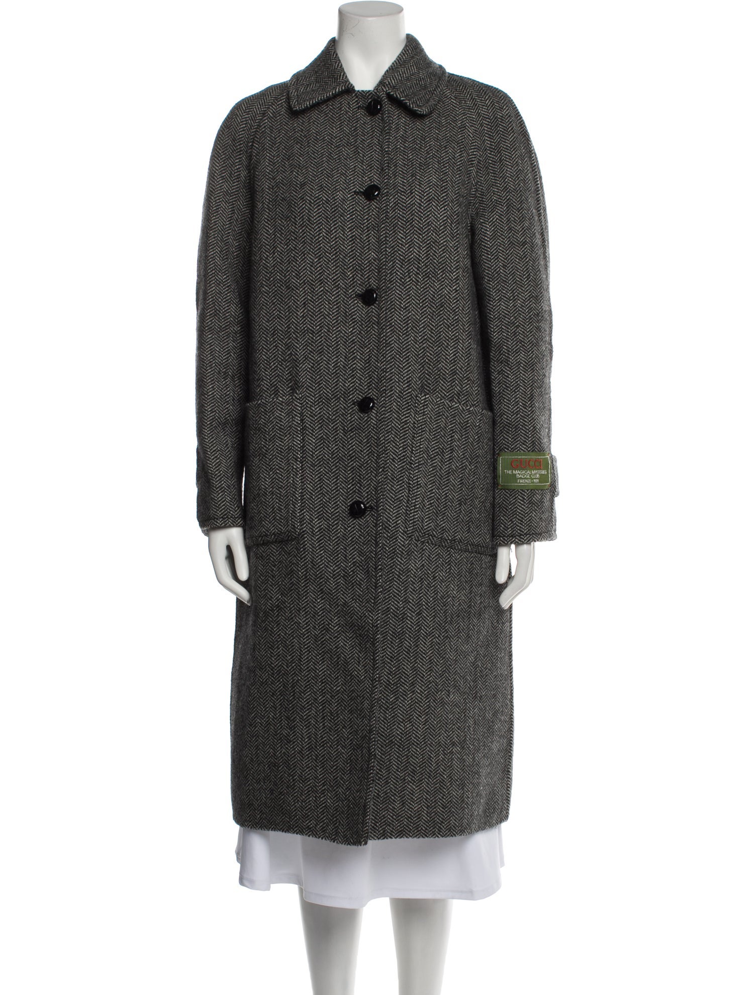 Gucci GG Monogram Reversible Wool Coat