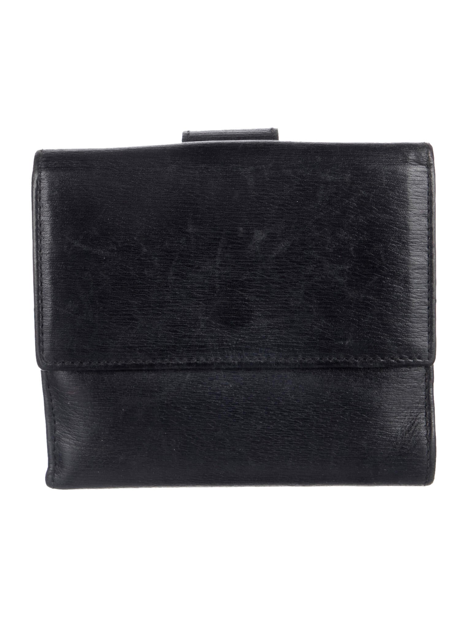 Gucci Vintage Leather Bifold Wallet