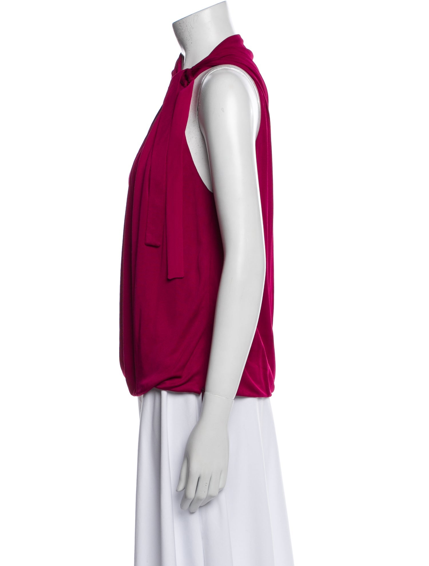 Gucci One-Shoulder Sleeveless Top