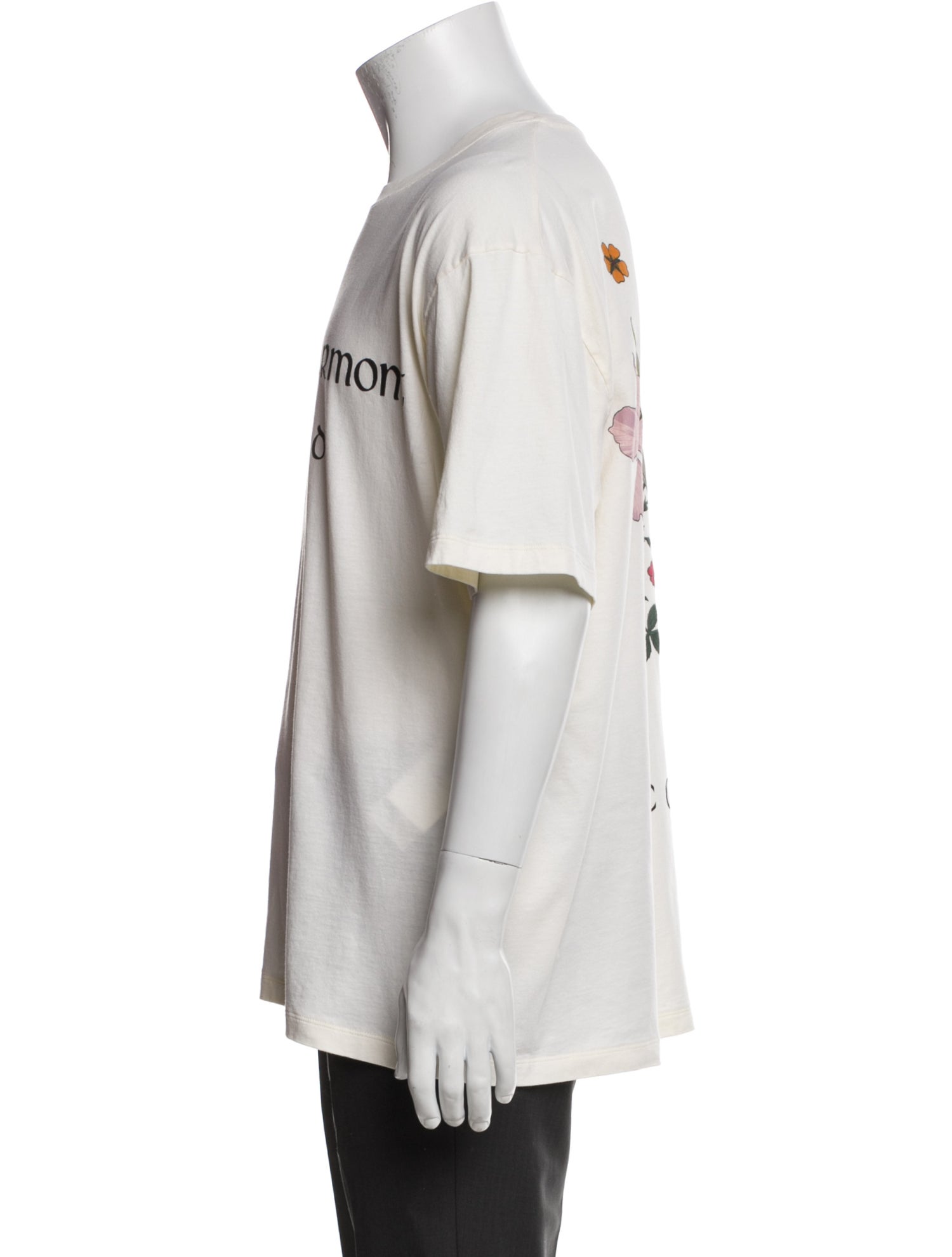 Gucci Graphic Print Crew Neck T-Shirt