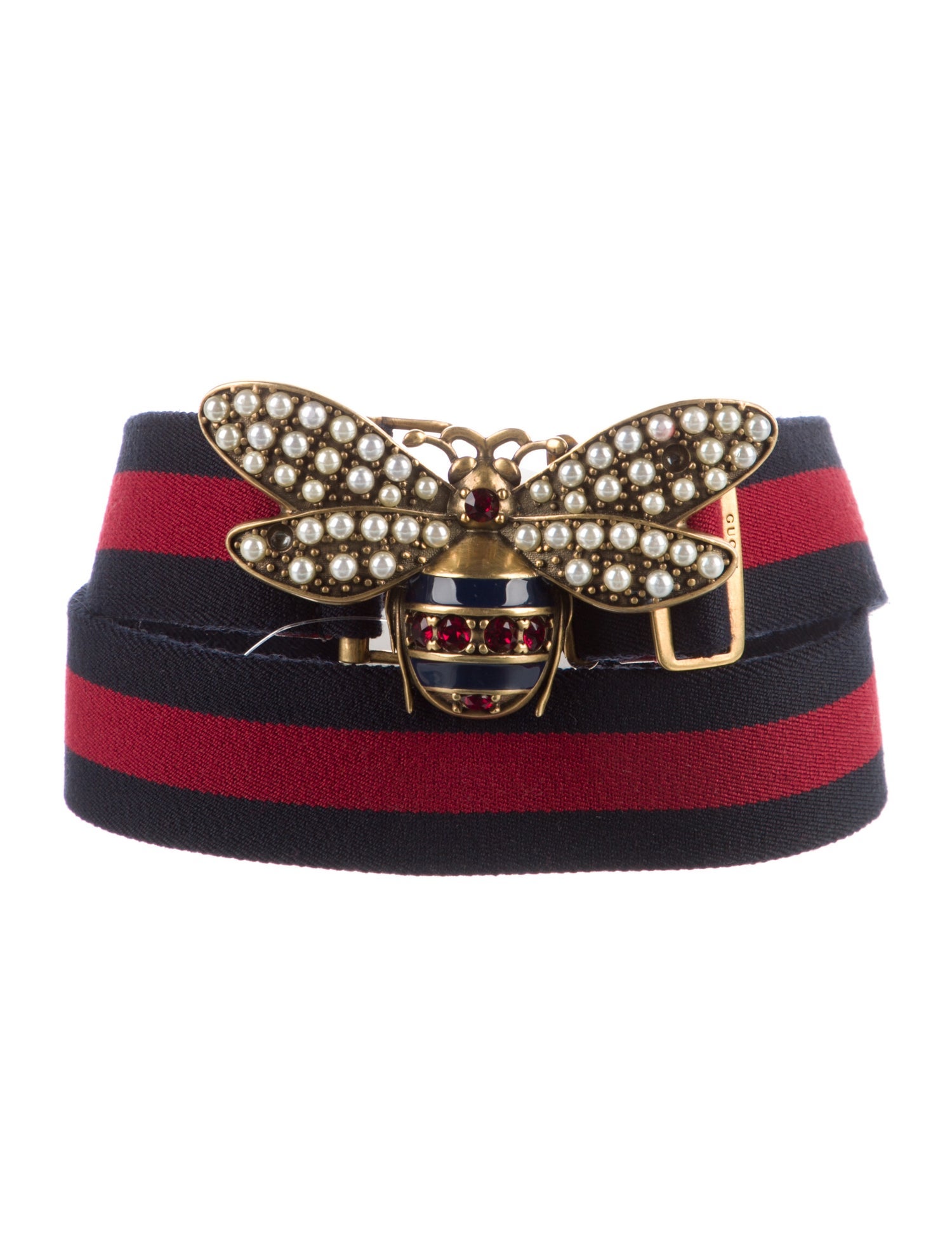 Gucci GG Crystal Crystal Embellishments Belt