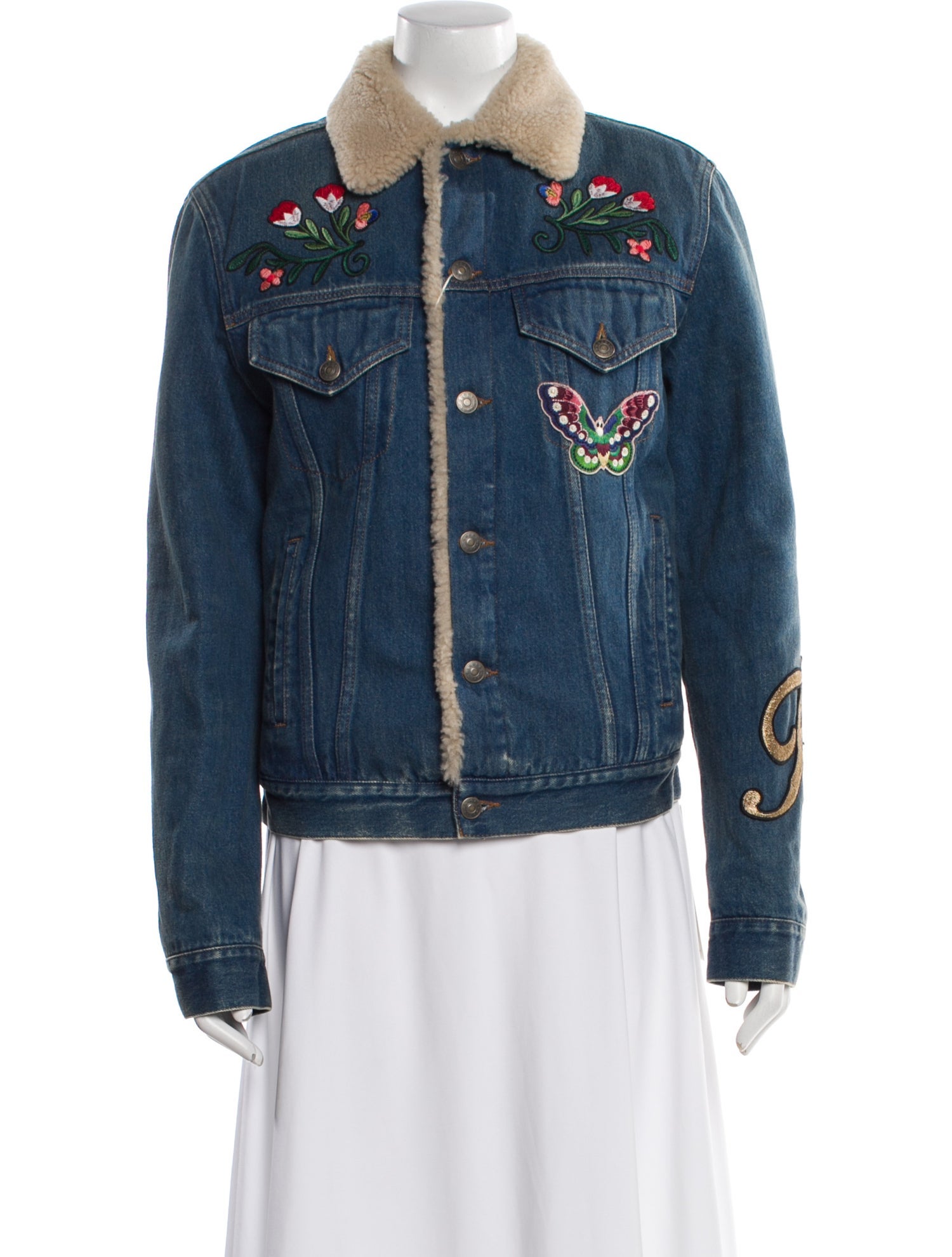 Gucci 2019 L'Aveugle Par Amour Denim Jacket