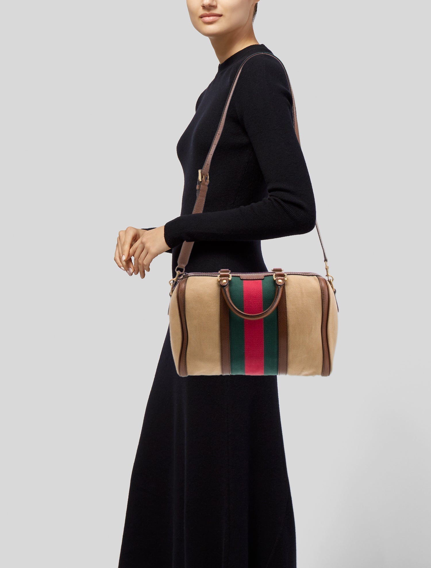 Gucci Web Boston Medium