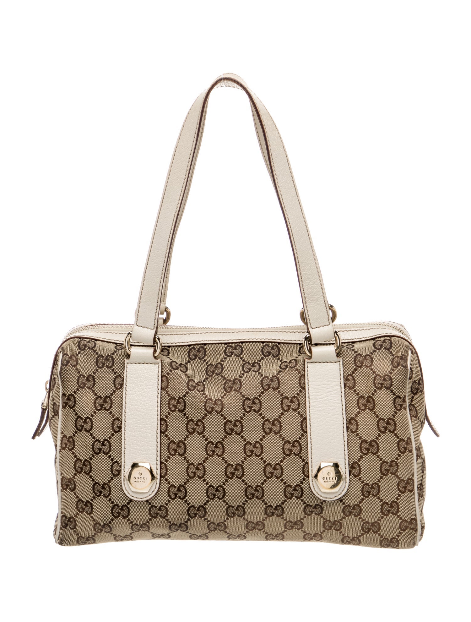 Gucci Canvas Top Handle Bag