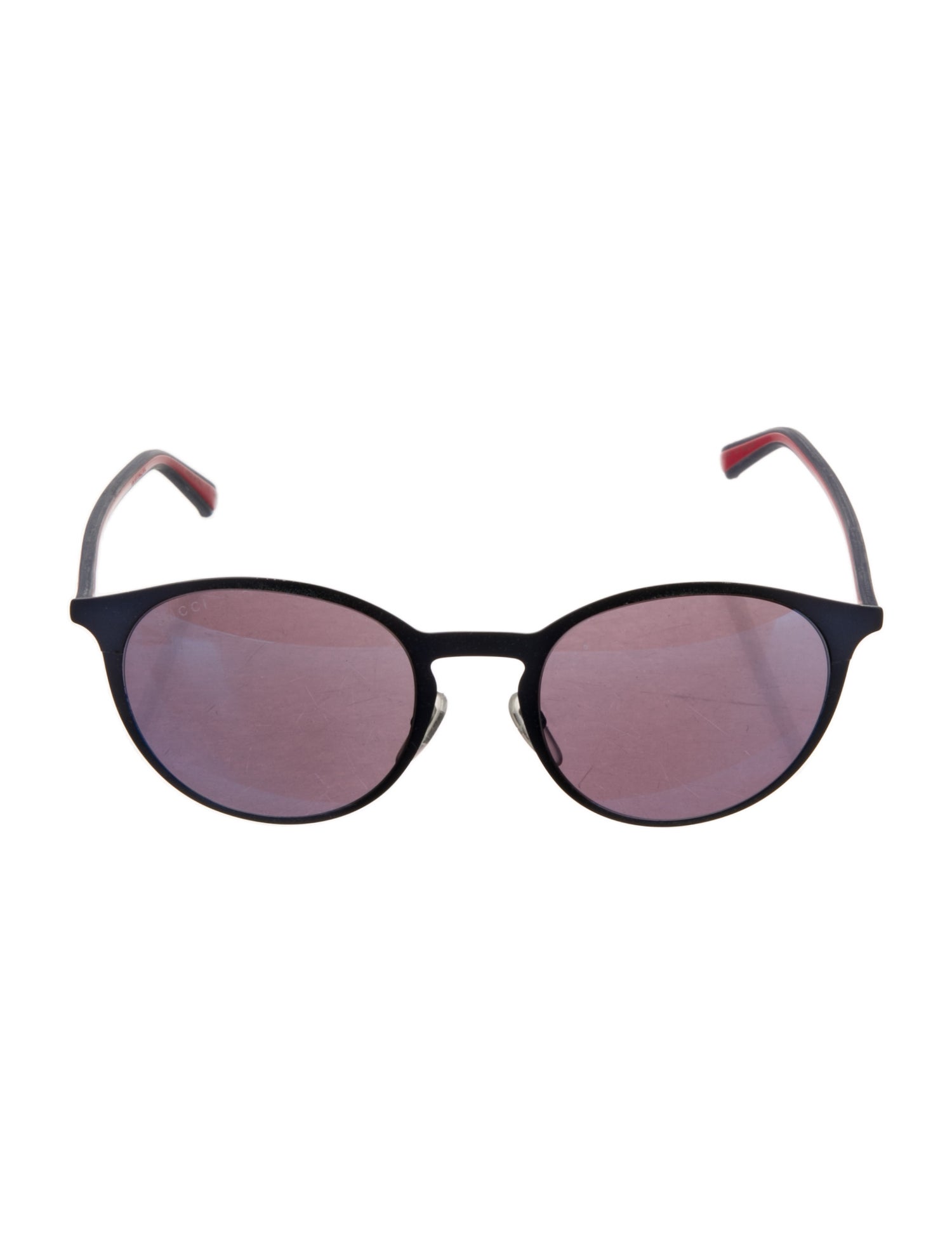 Gucci Round Mirrored Sunglasses