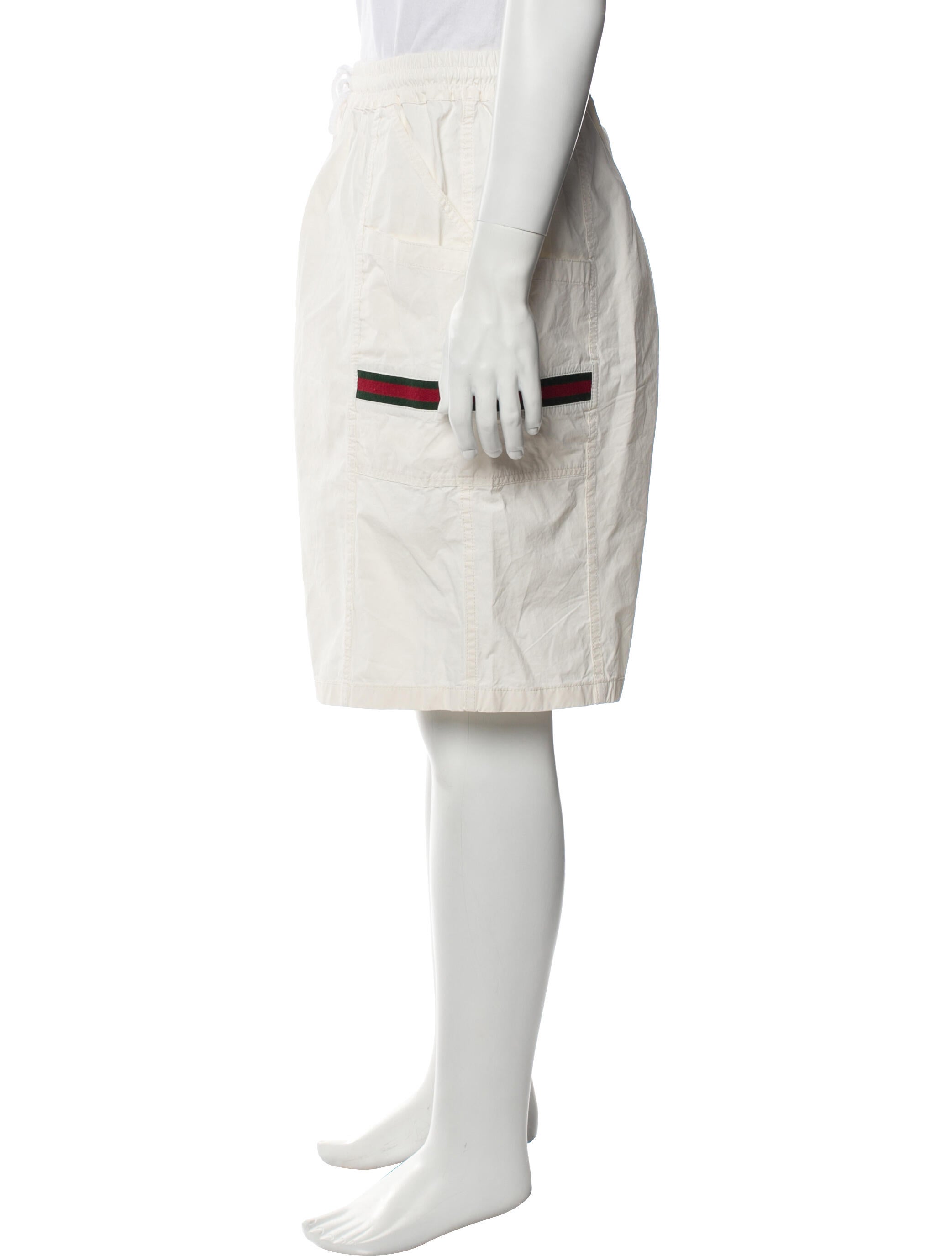 Gucci Web Accent Athletic Shorts