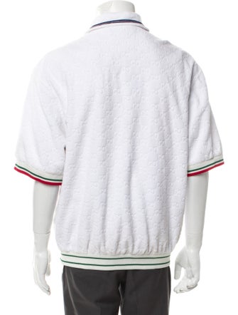 Gucci Web Accent Striped Jacket