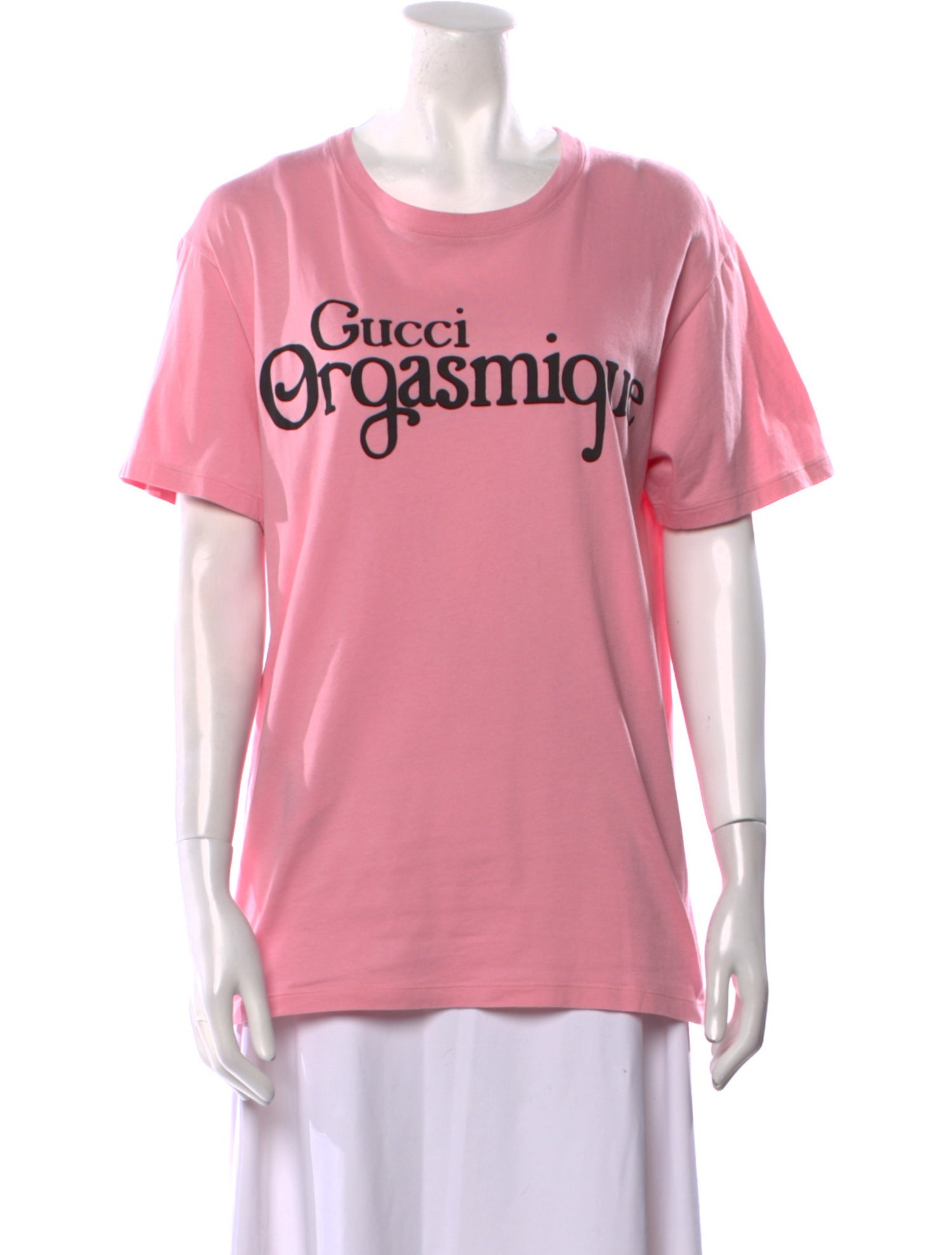 Gucci Graphic Print Crew Neck T-Shirt