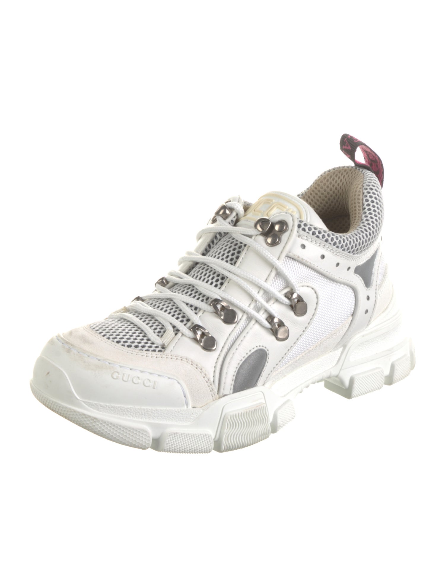 Gucci Leather Chunky Sneakers