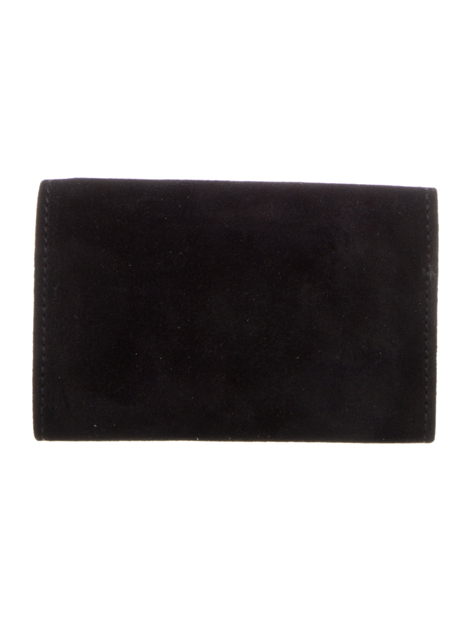Gucci Black Suede Horsebit Key Holder