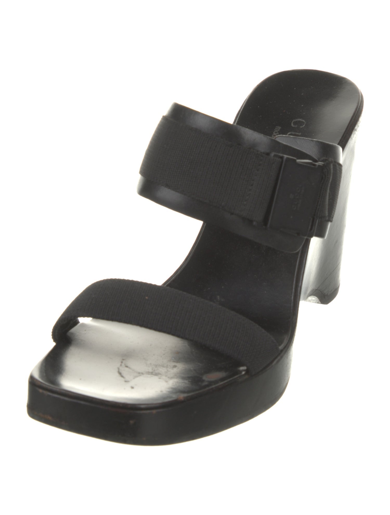 Gucci Leather Slides