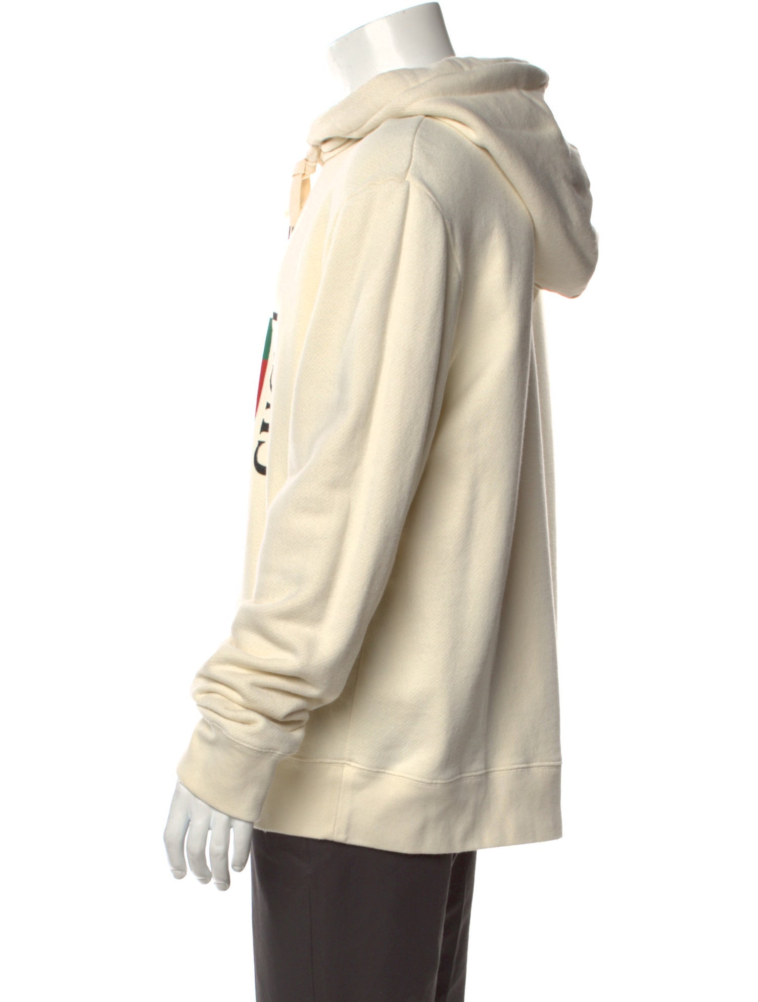 Gucci Graphic Print Crew Neck Hoodie