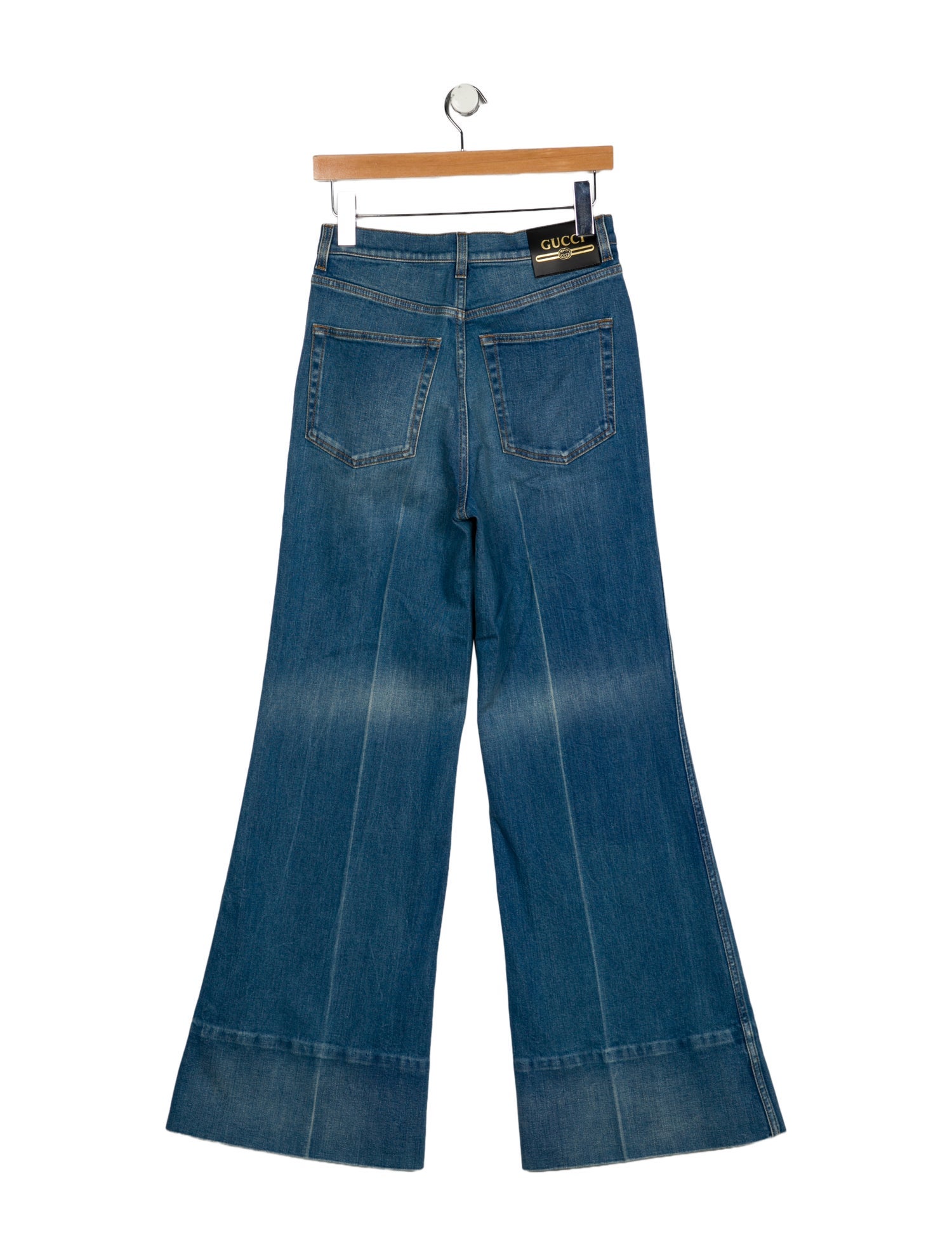 Gucci 2023 Wide Leg Jeans w/ Tags