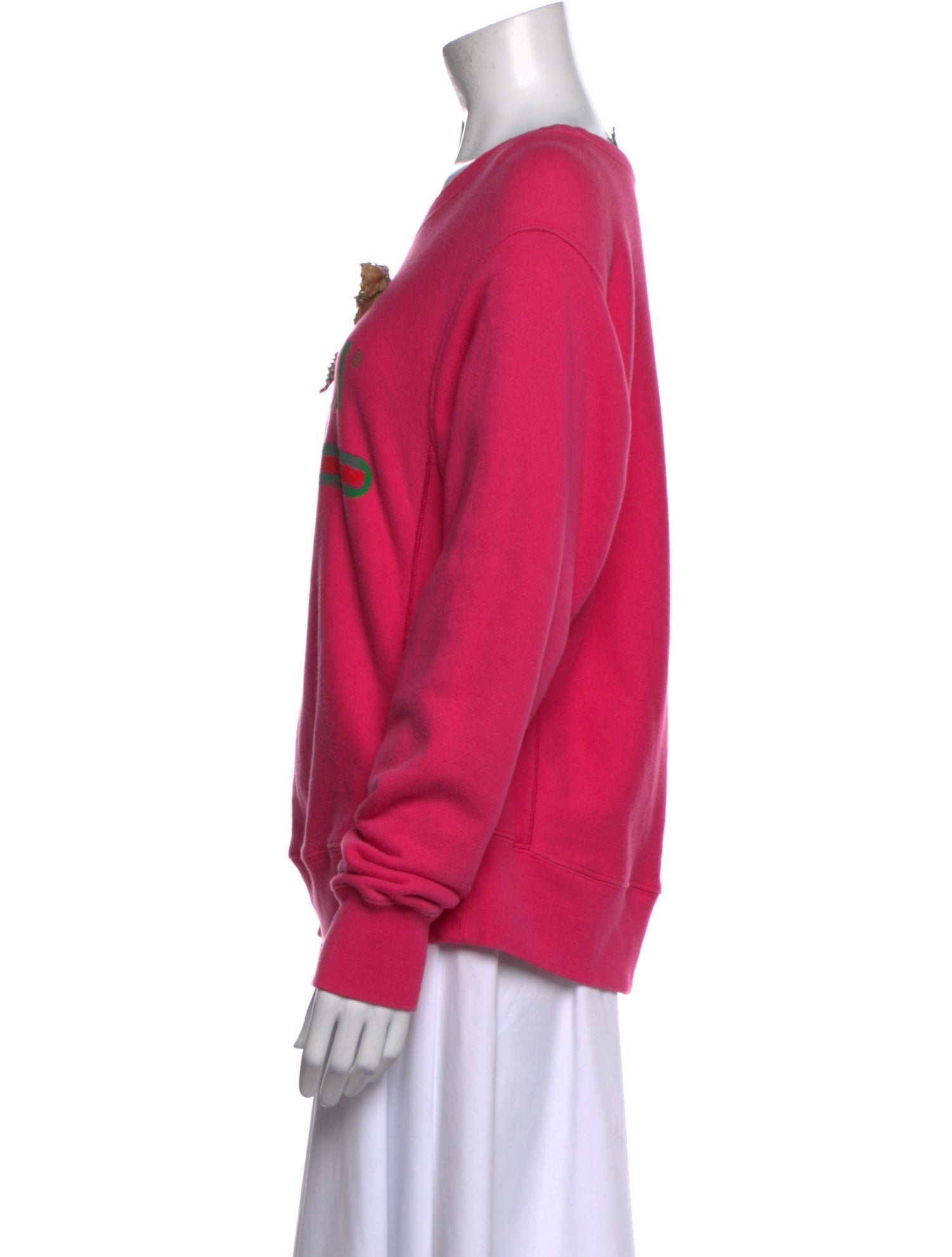 Gucci Graphic Print Crew Neck Sweatshirt