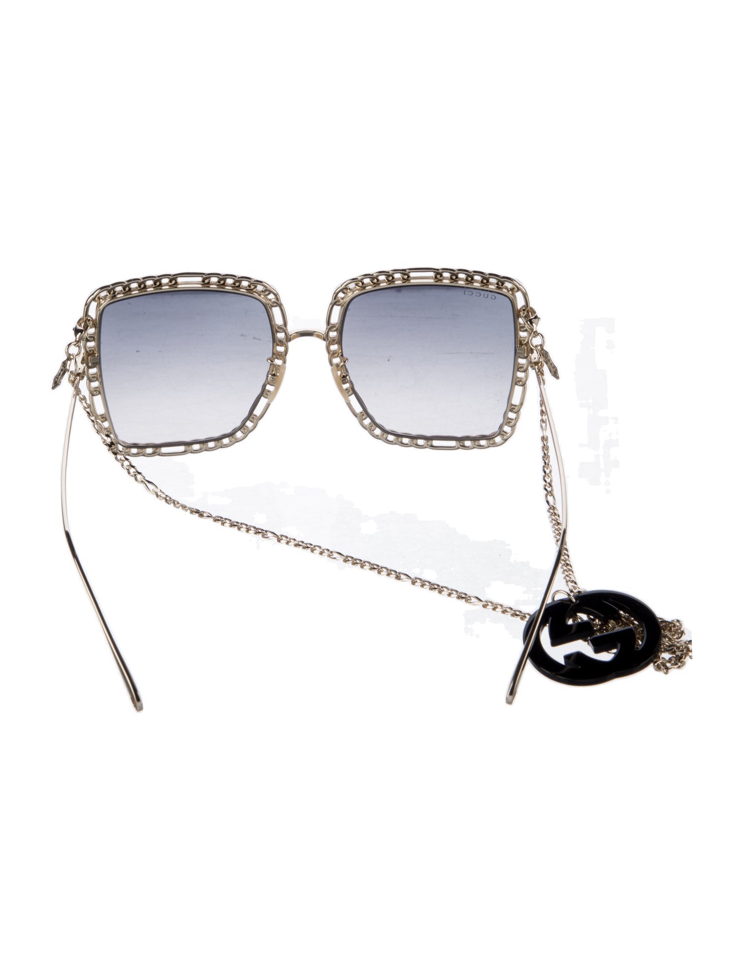 Gucci Interlocking G Logo Oversize Sunglasses