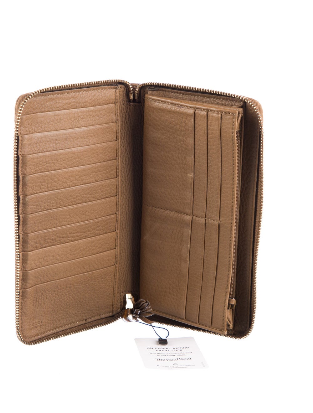 Gucci Continental Wallet Brown Python Animal Prin… - image 3