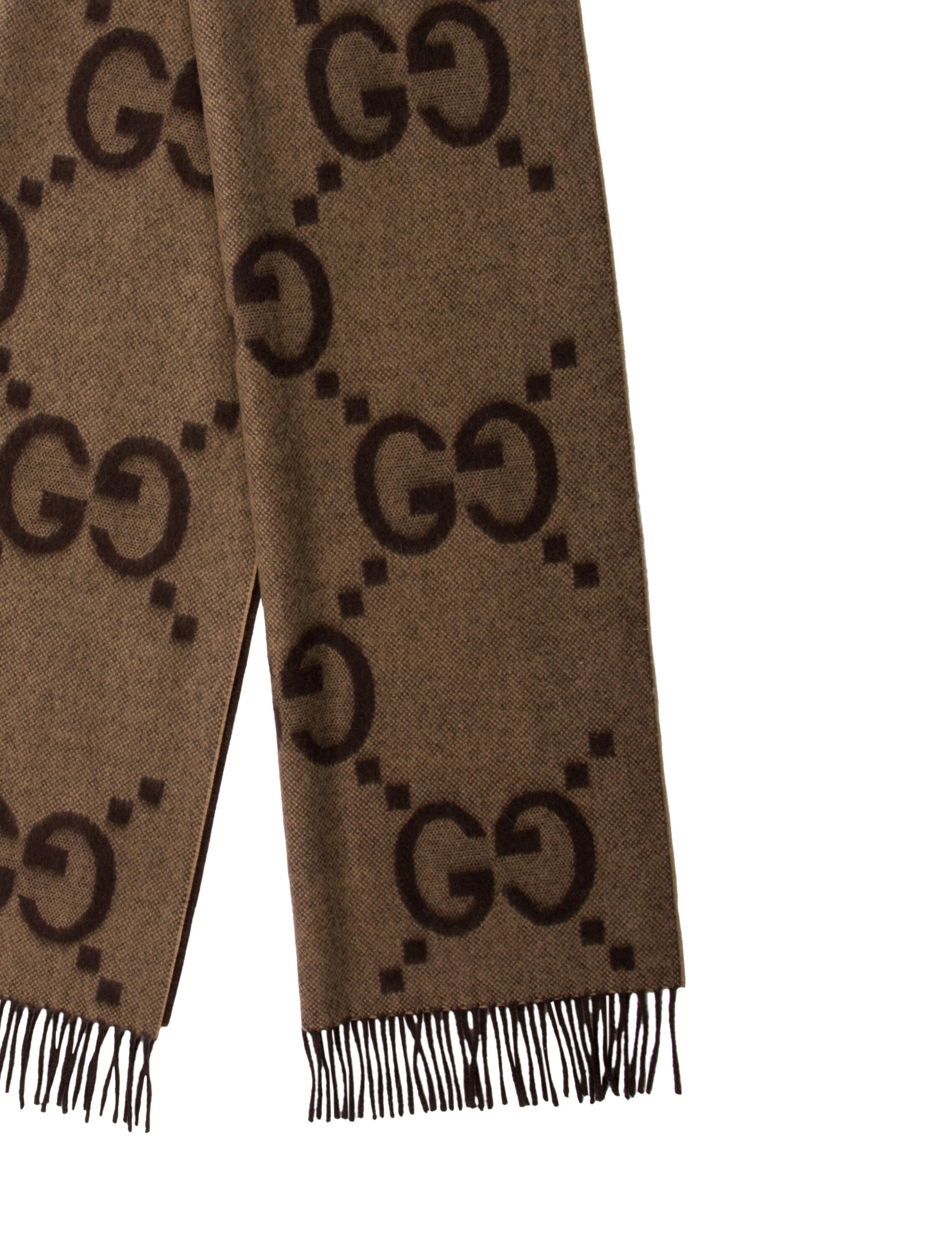 Gucci Cashmere Printed Scarf