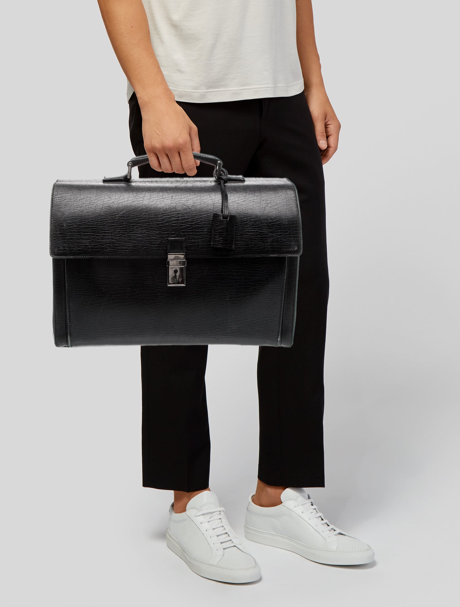 Gucci Leather Briefcase