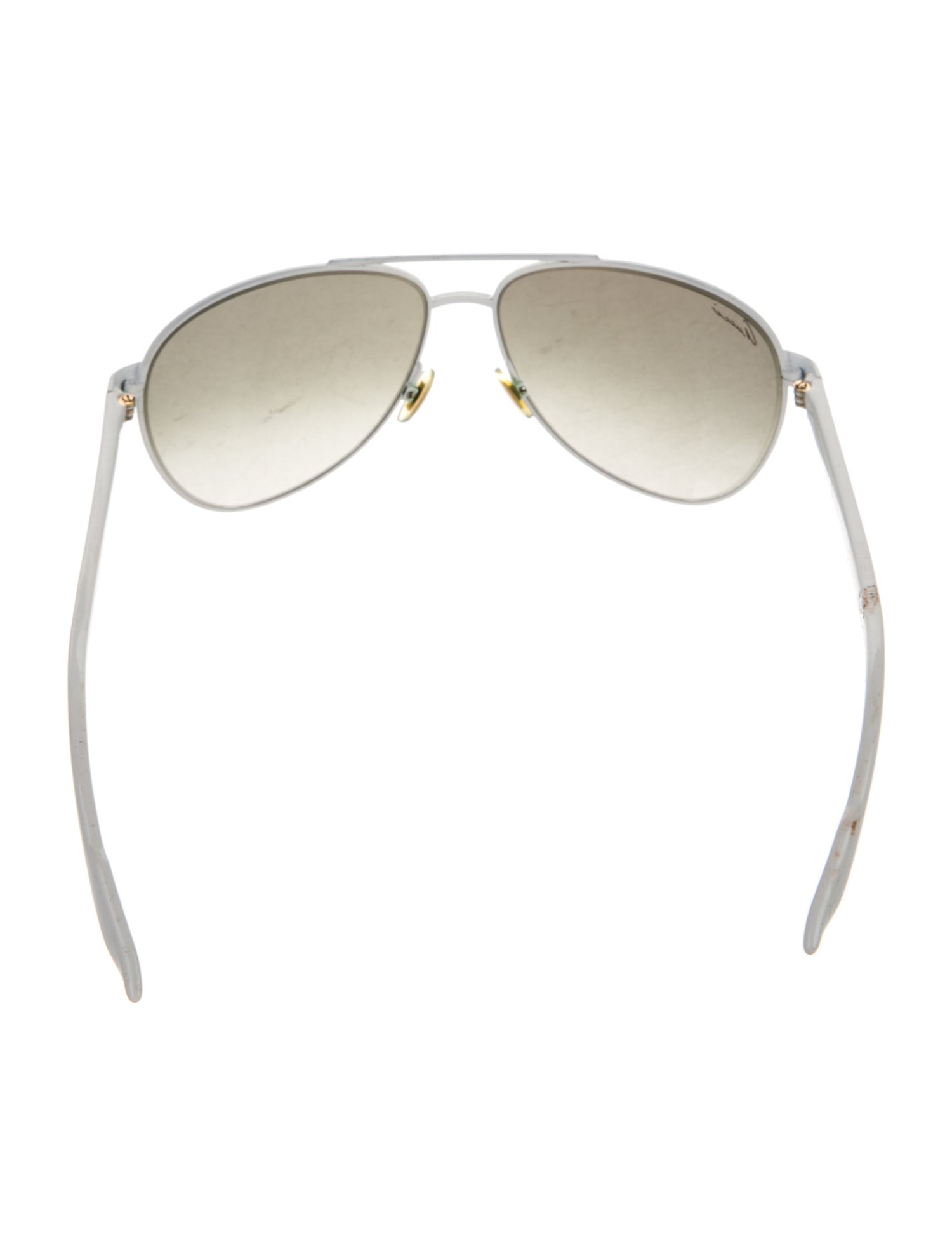 Gucci Interlocking G Logo Aviator Sunglasses