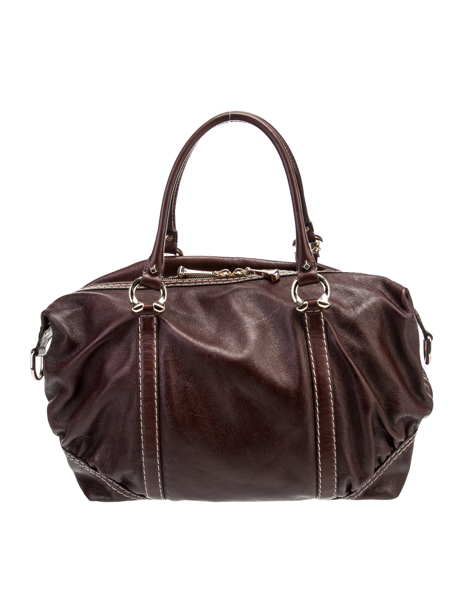 Gucci Leather Boston Large
