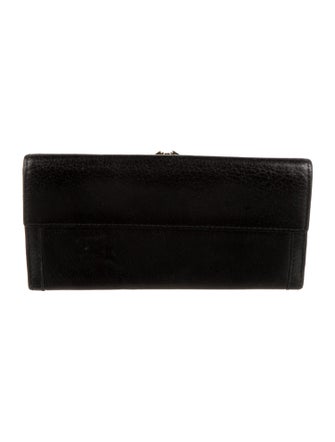 Gucci Leather Continental Wallet