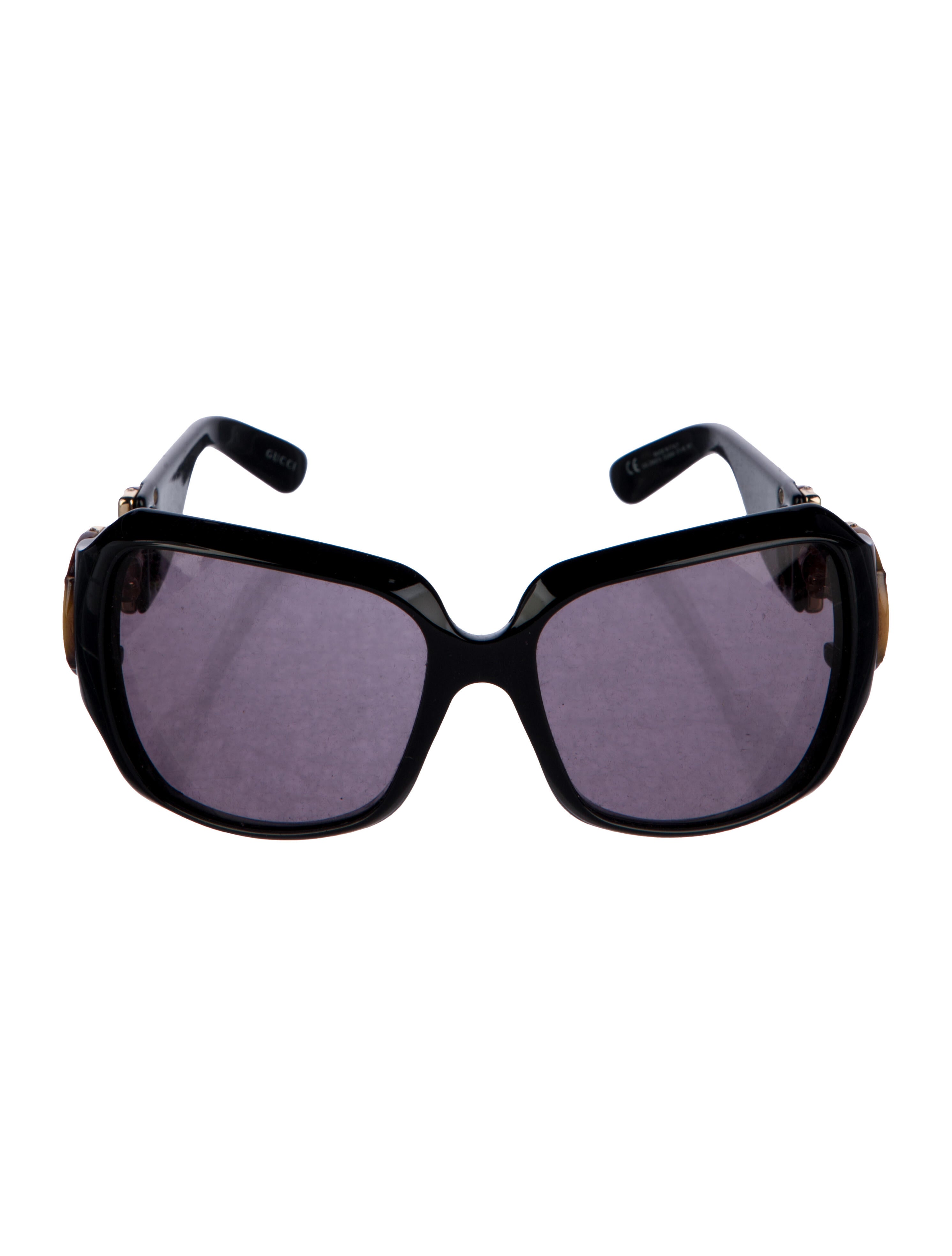 Gucci Horsebit Accent Square Sunglasses