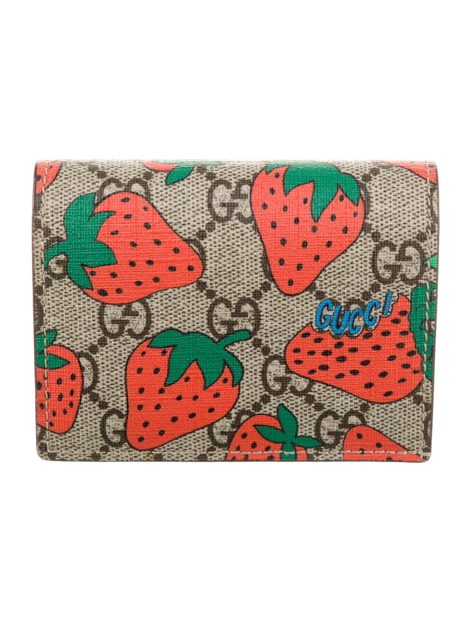 Gucci GG Supreme Compact Wallet