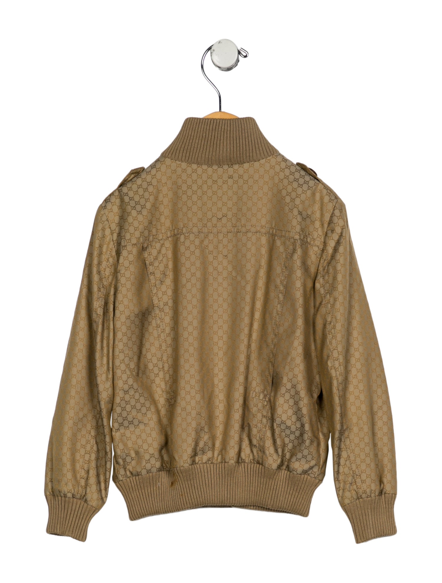 Gucci Boys' GG Zip-Up Jacket