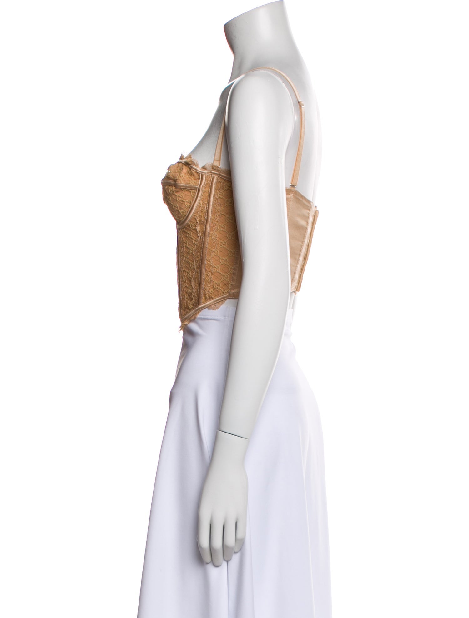 Gucci 2023 Square Neckline Crop Top