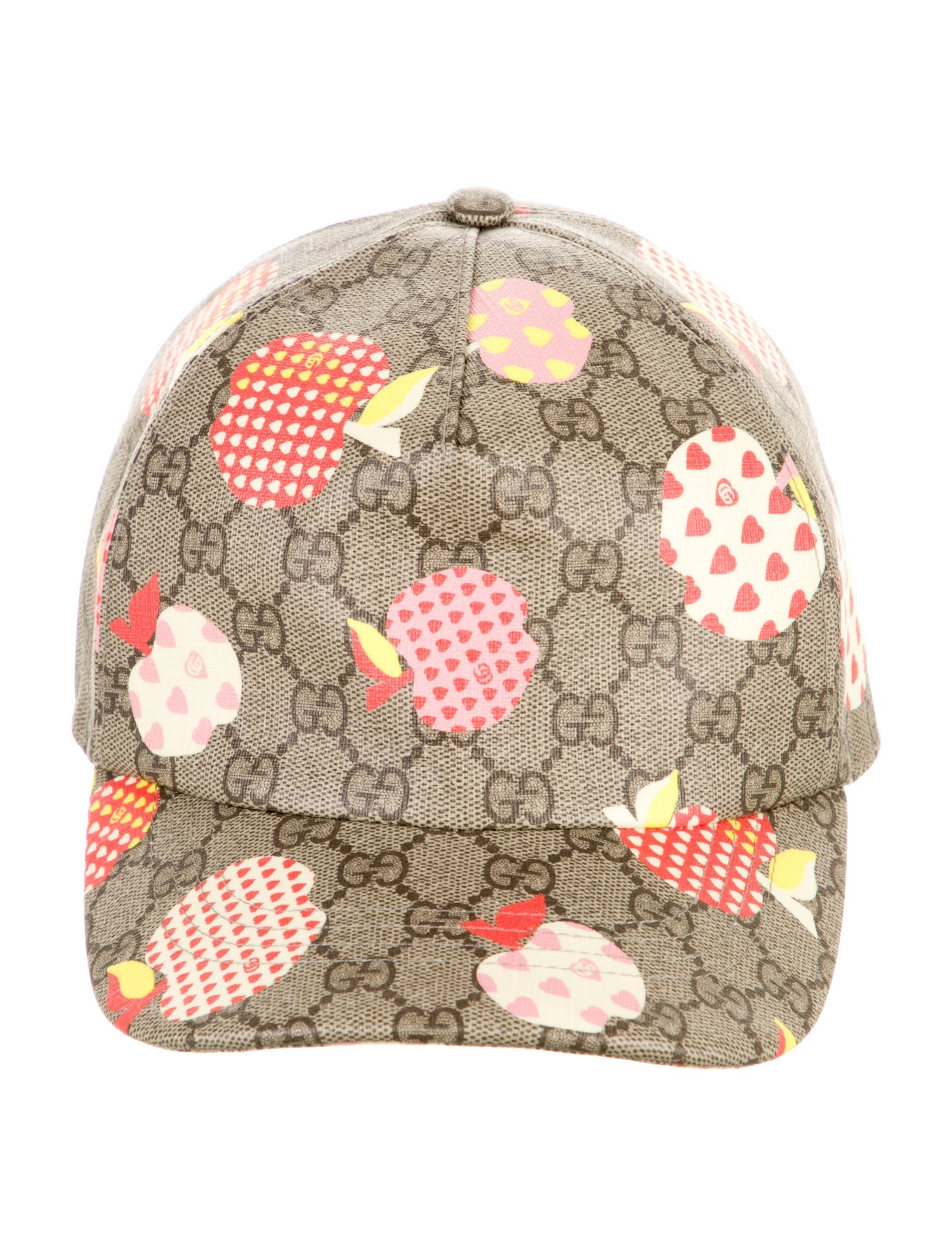 Gucci Apple Coated Canvas Hat Size M