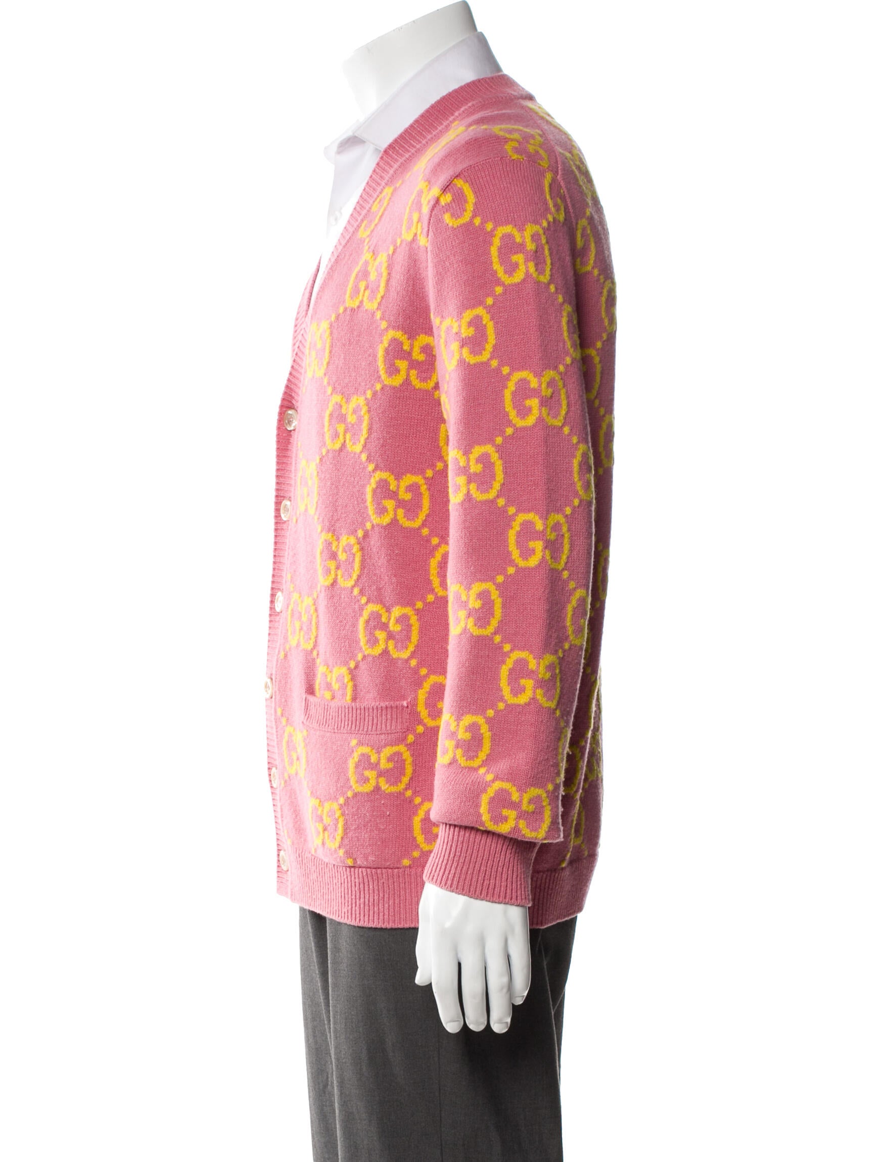 Gucci 2022 GG Logo Cardigan