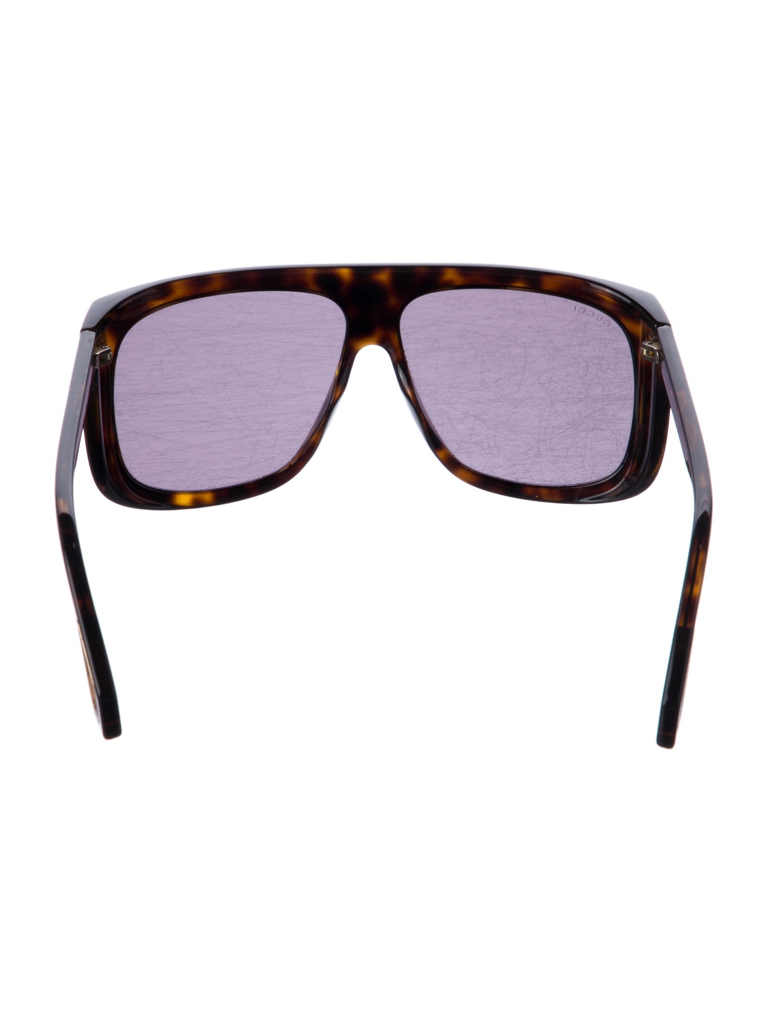 Gucci Bee Accent Oversize Sunglasses