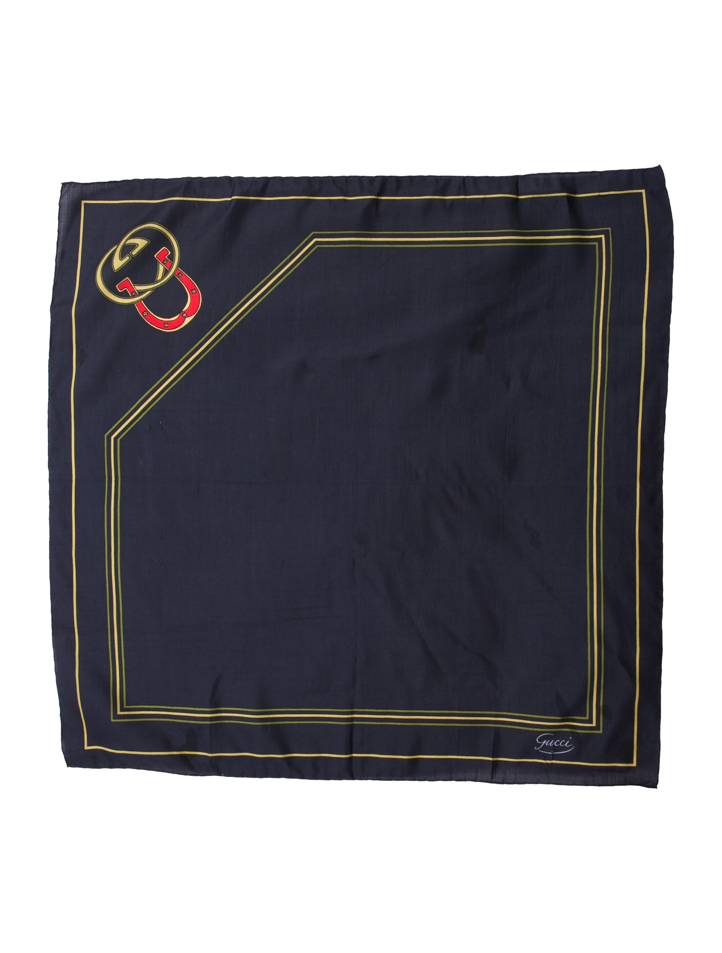 Gucci Silk Vintage Scarf