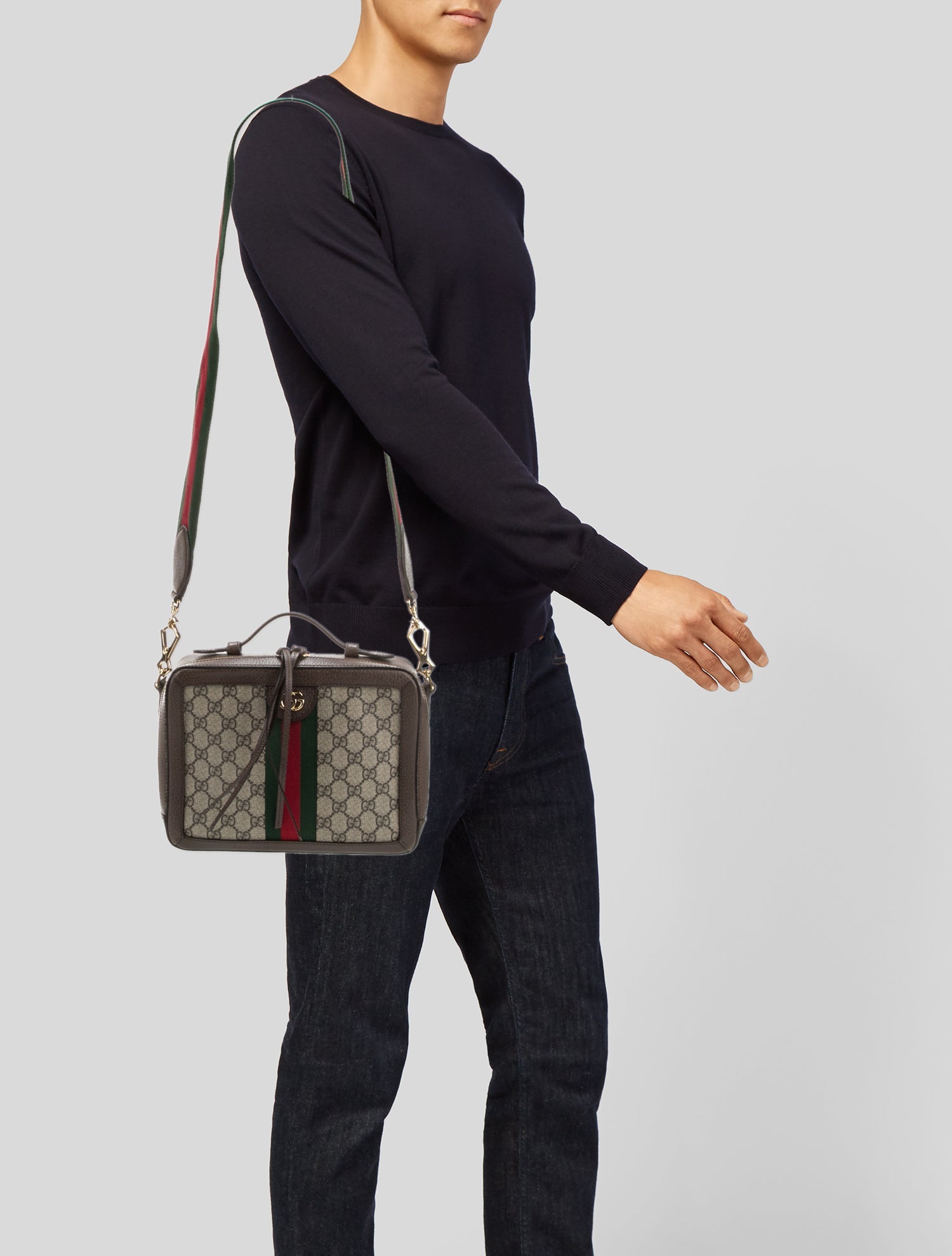 Gucci GG Supreme Crossbody Bag