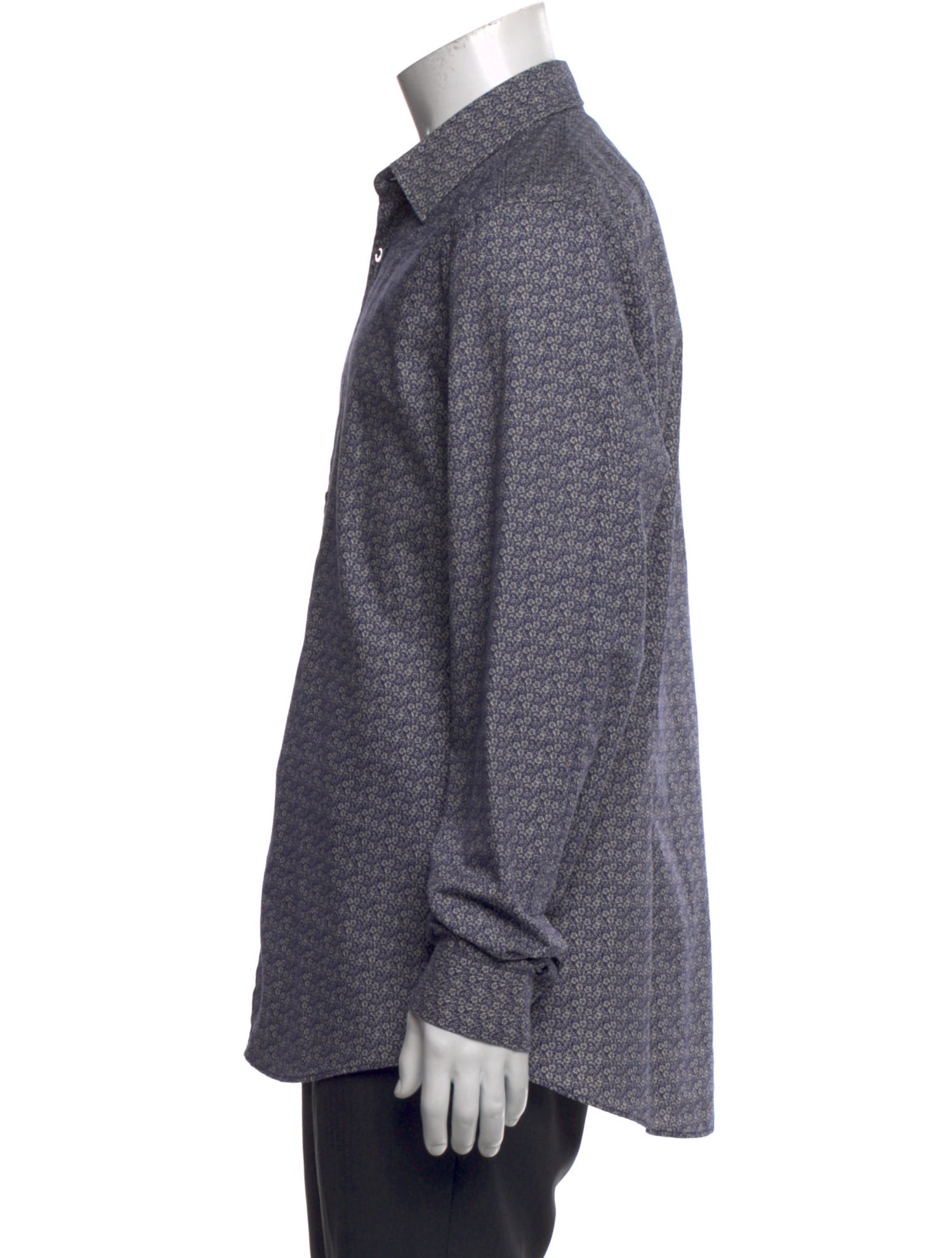 Gucci Printed Long Sleeve Shirt