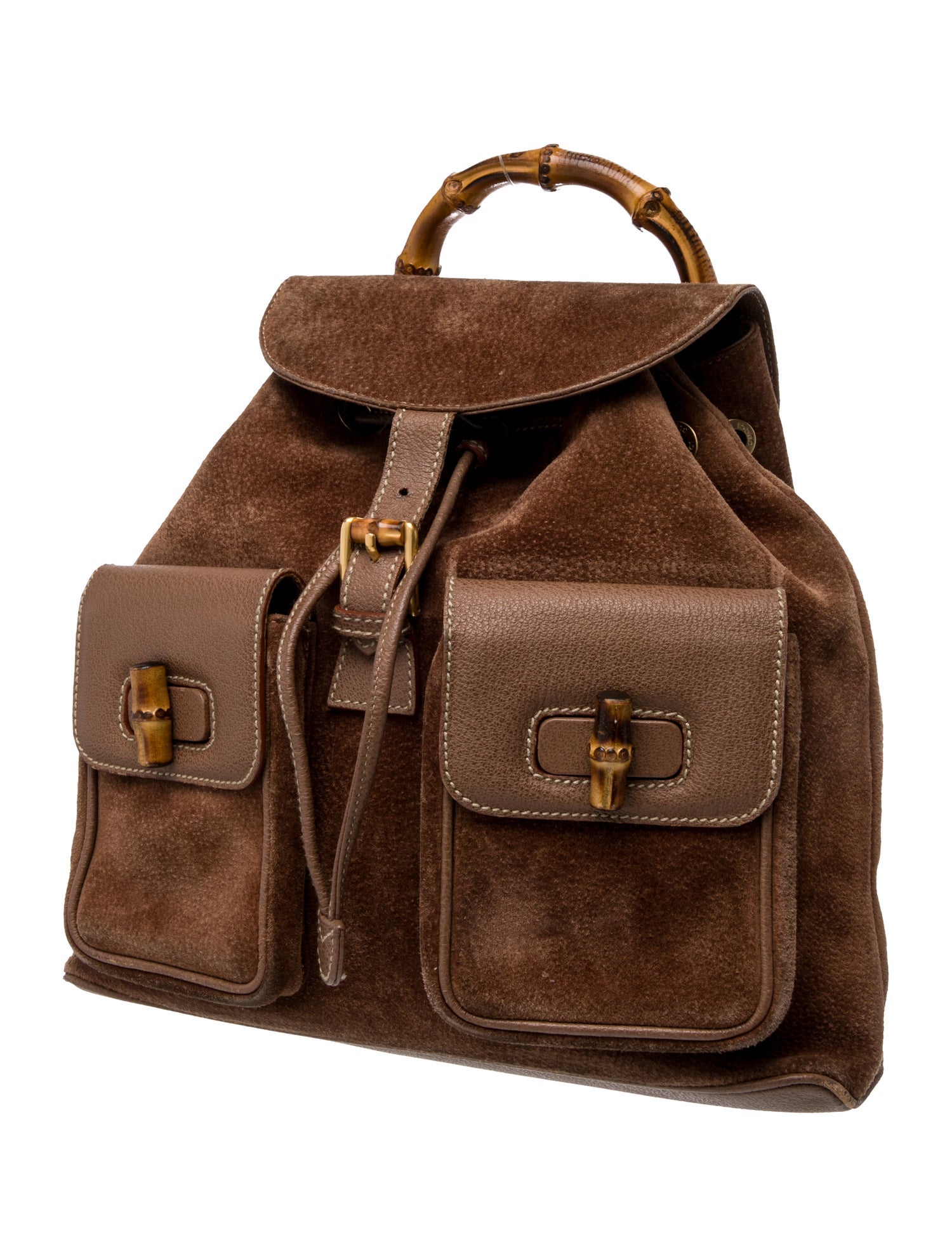 Gucci Bamboo Backpack Vintage