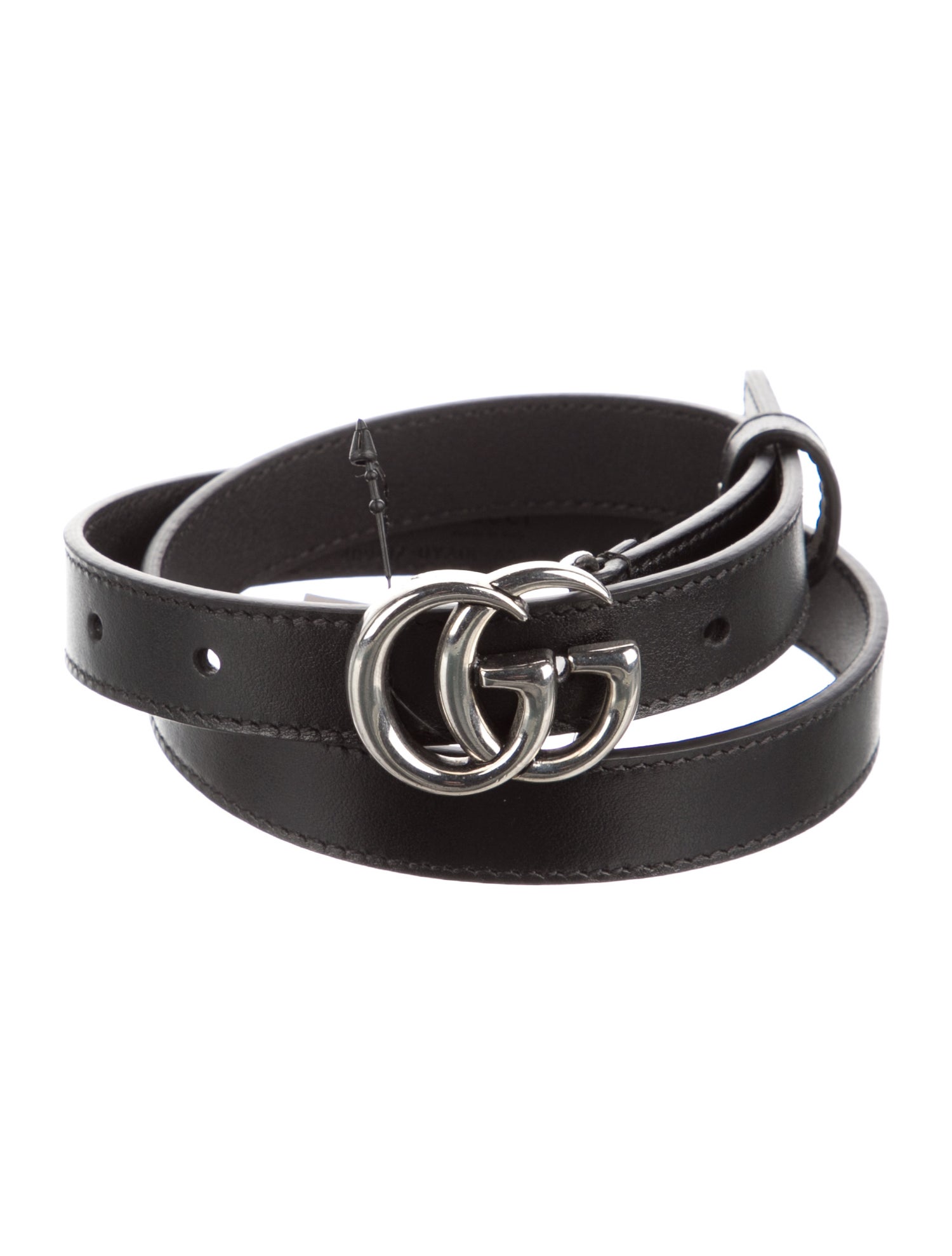 Gucci Skinny Leather Belt