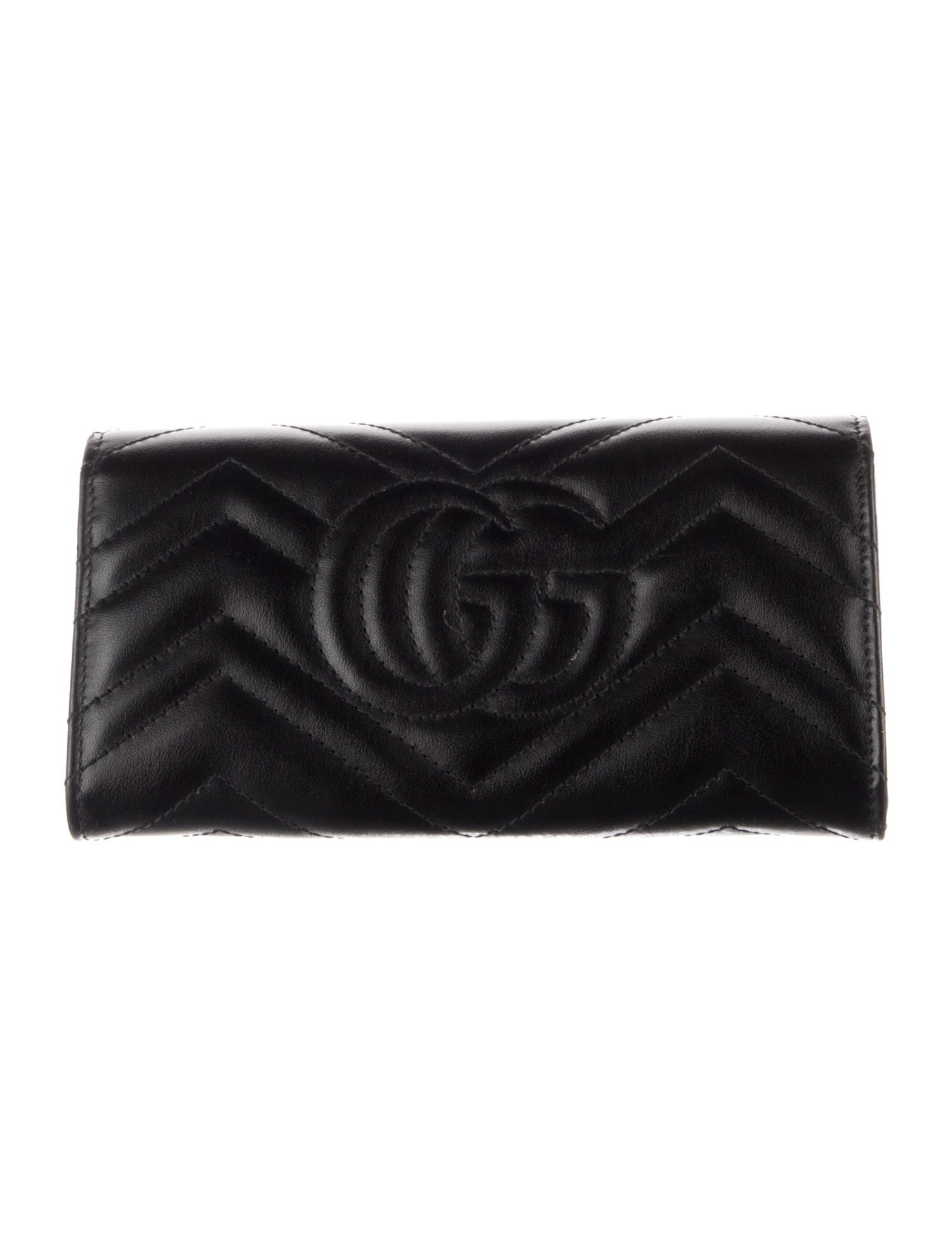 Gucci Leather Continental Wallet w/ Tags