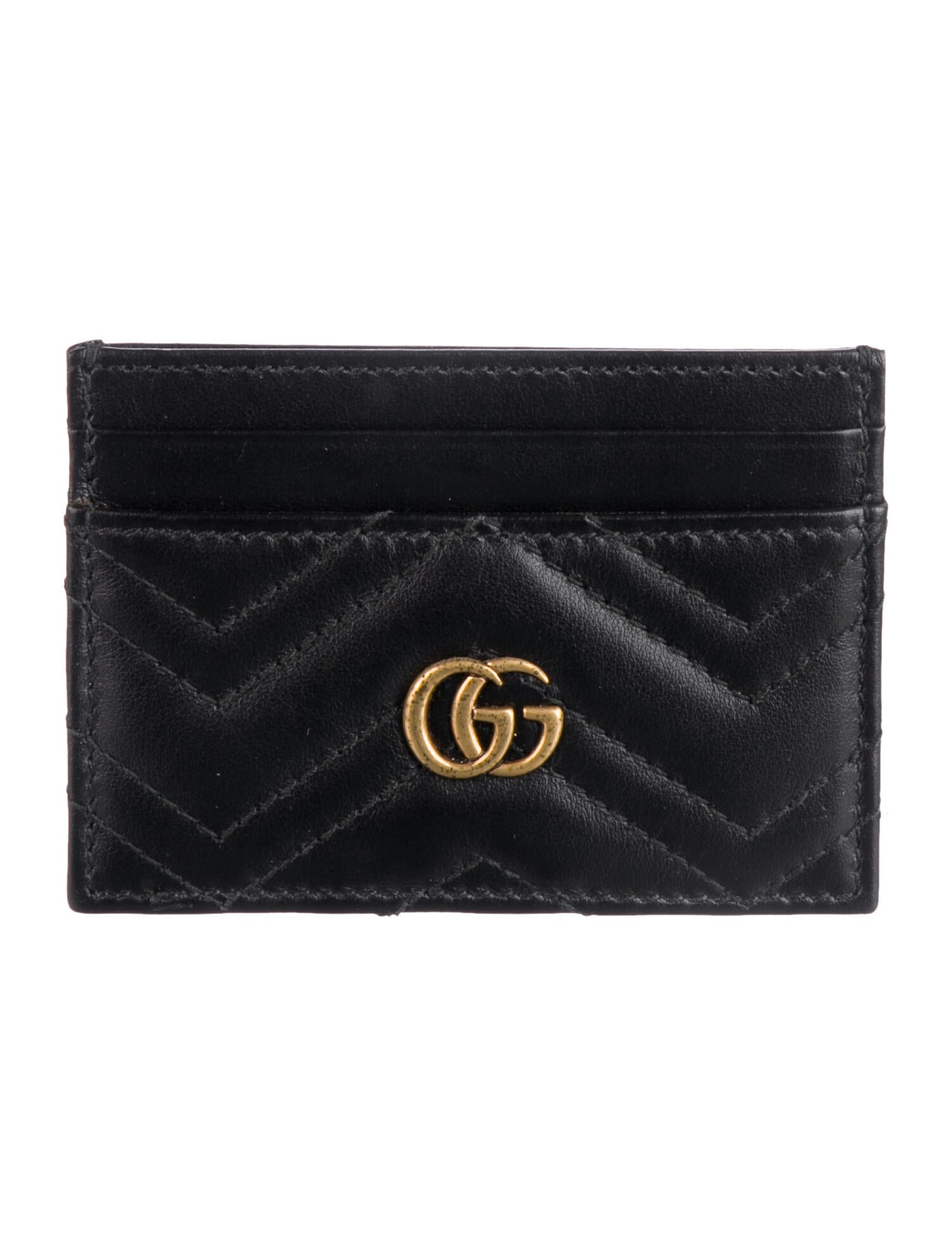 Gucci Marmont Double G Logo Card Holder