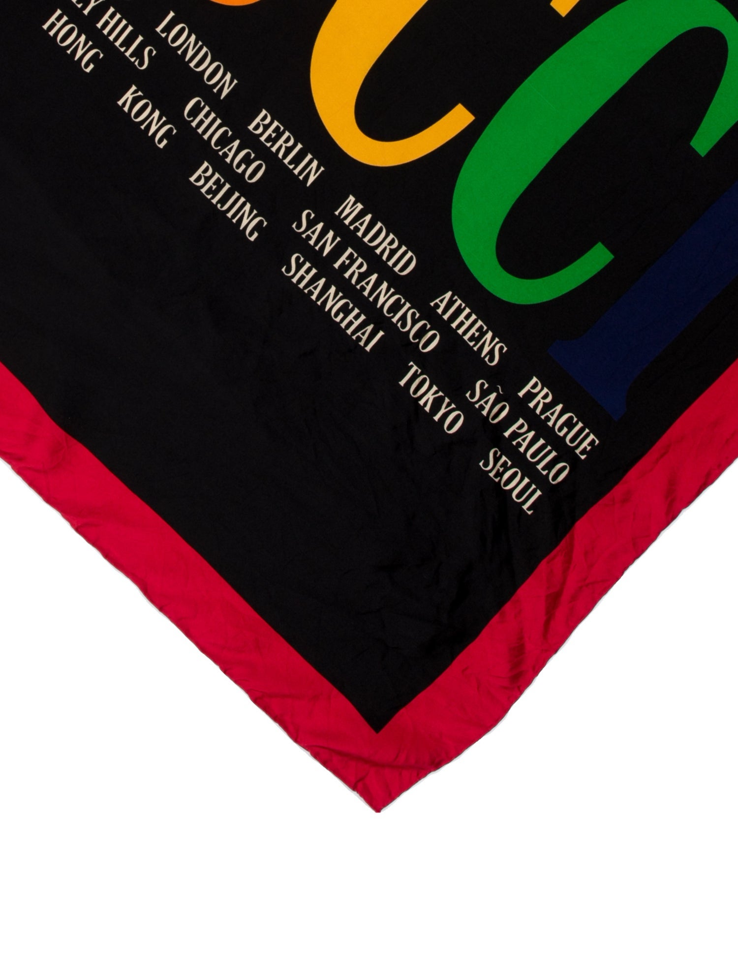 Gucci Silk GG Canvas Scarf