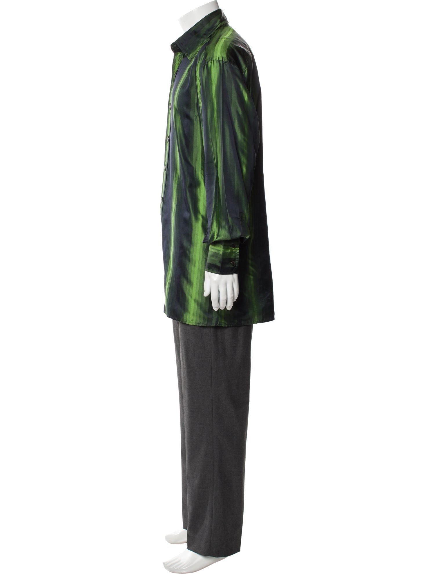 Gucci Silk Striped Shirt