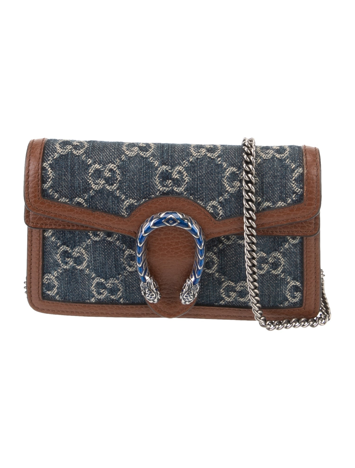 Gucci GG Denim Dionysus Super Mini