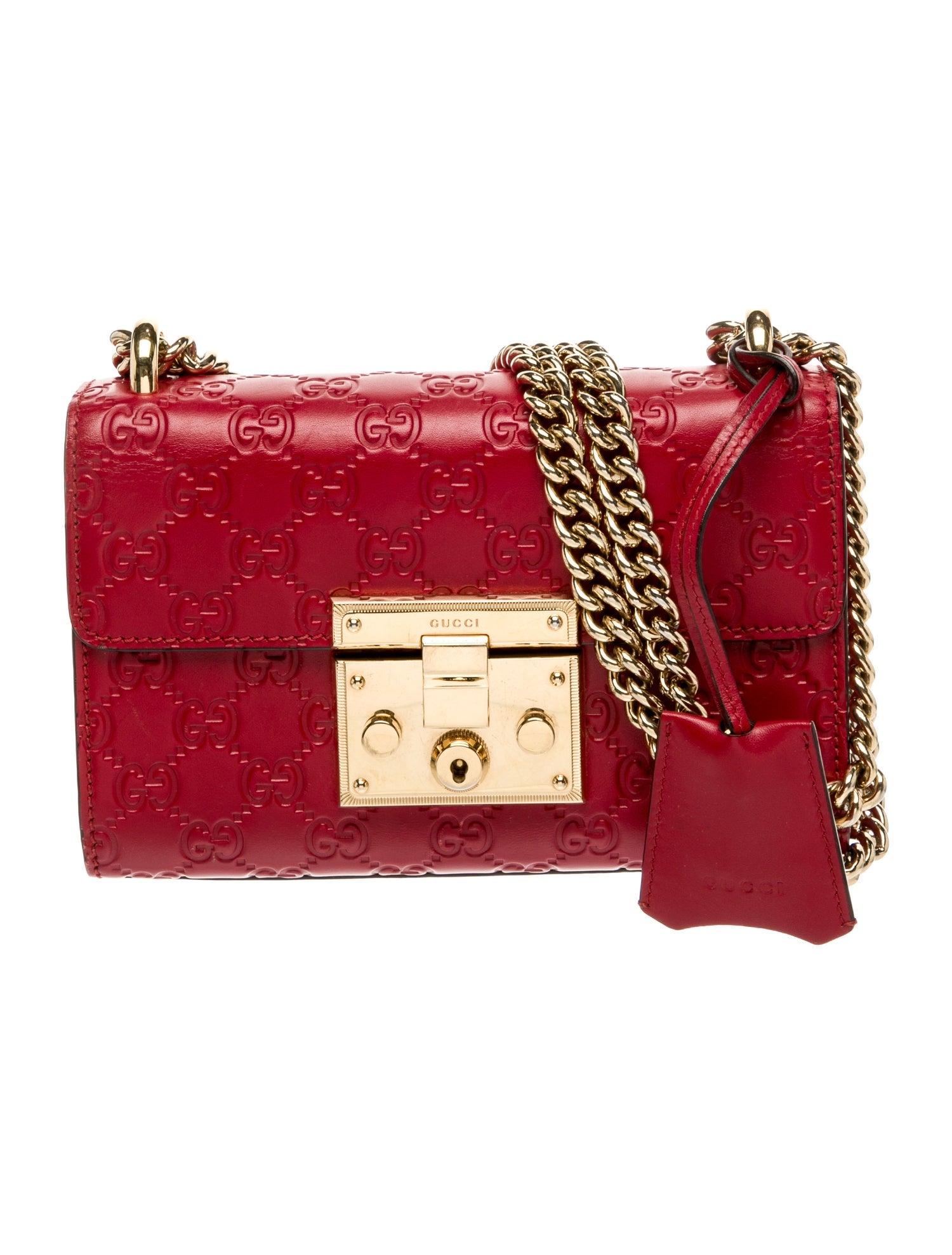 Gucci GG Signature Padlock Mini