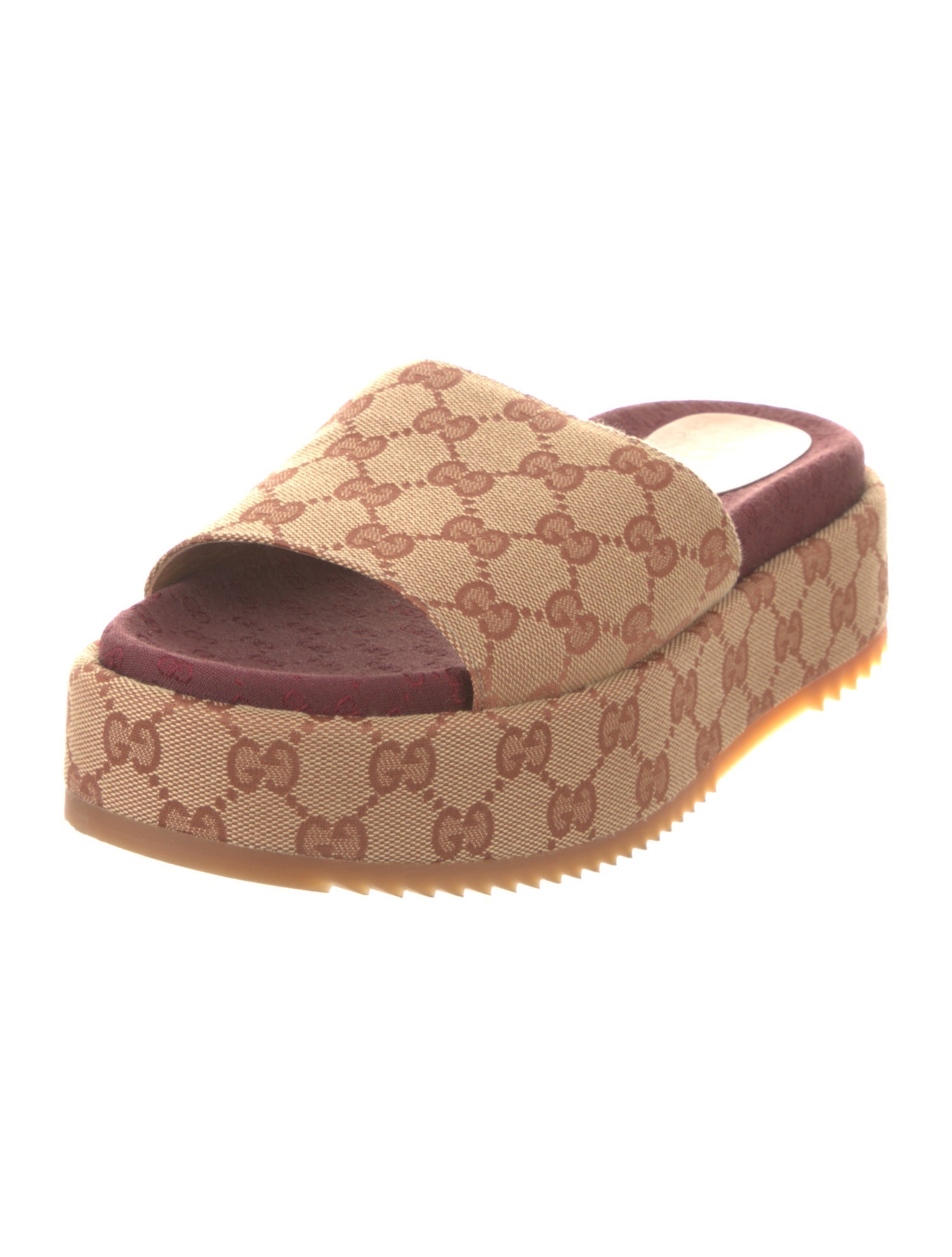 Gucci GG Canvas Canvas Slides