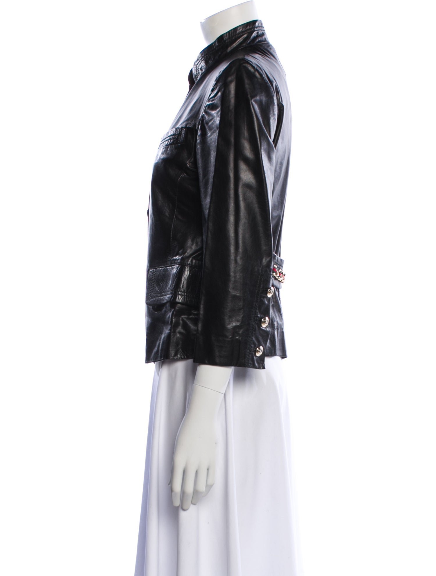 Gucci Vintage Late 2000's - Early 2010's Biker Jacket