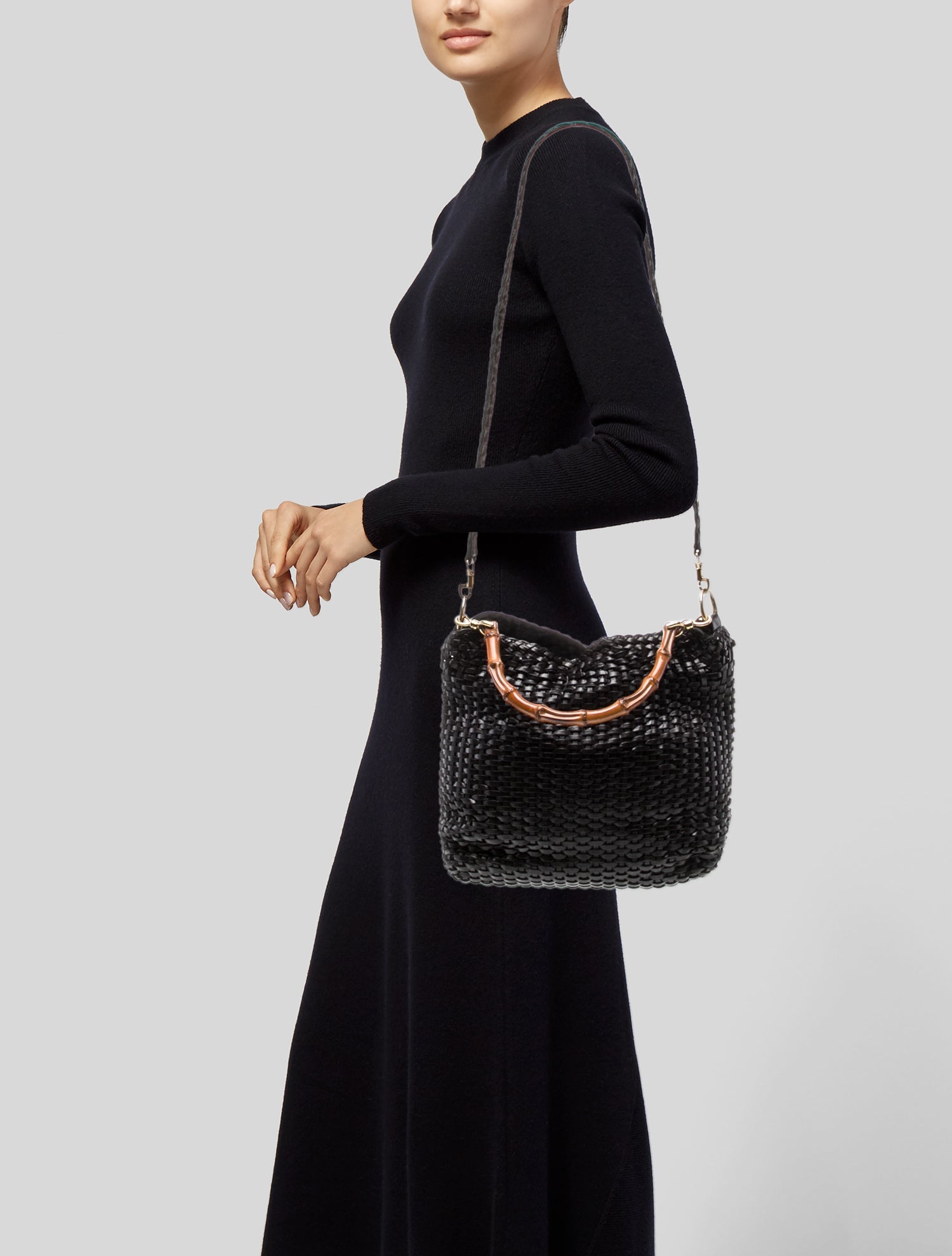 Gucci Bamboo Shoulder Bag Vintage