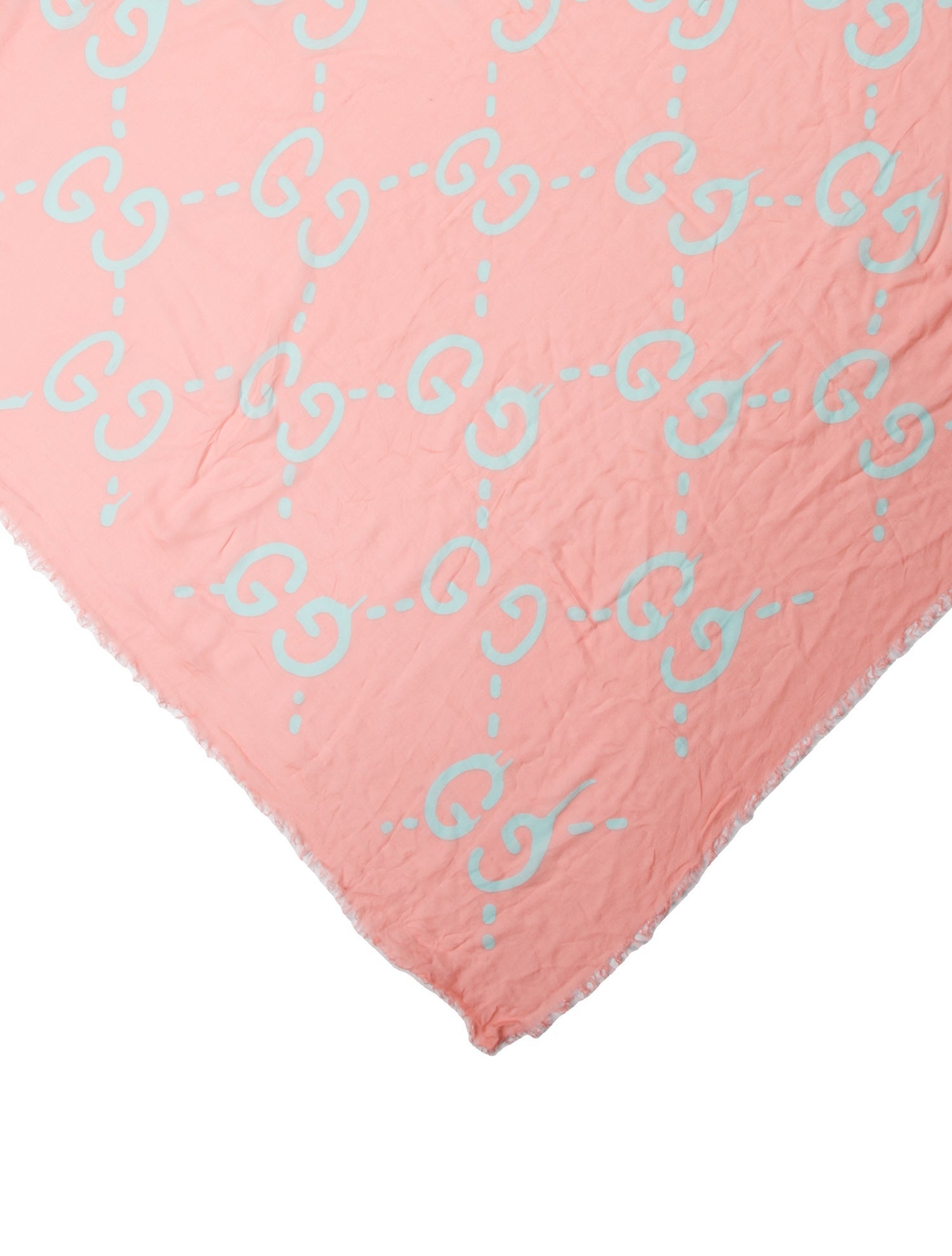 Gucci Silk GG Logo Scarf