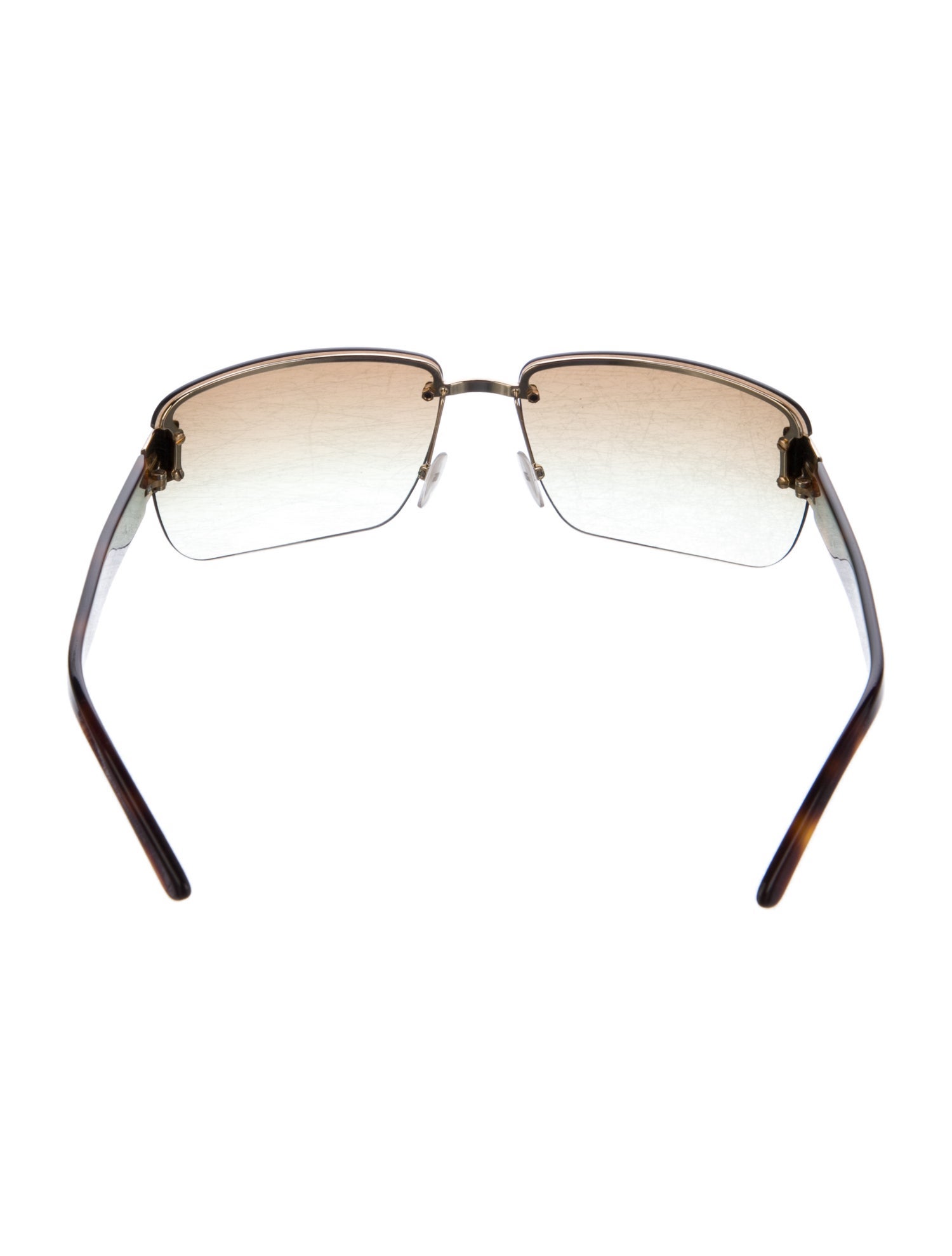 Gucci Square Gradient Sunglasses
