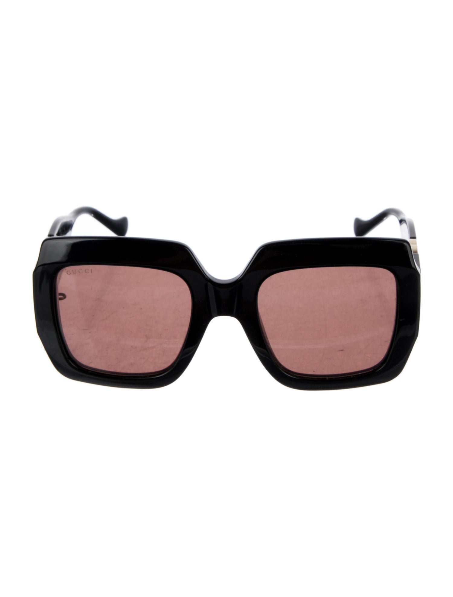 Gucci Interlocking G Logo Square Sunglasses